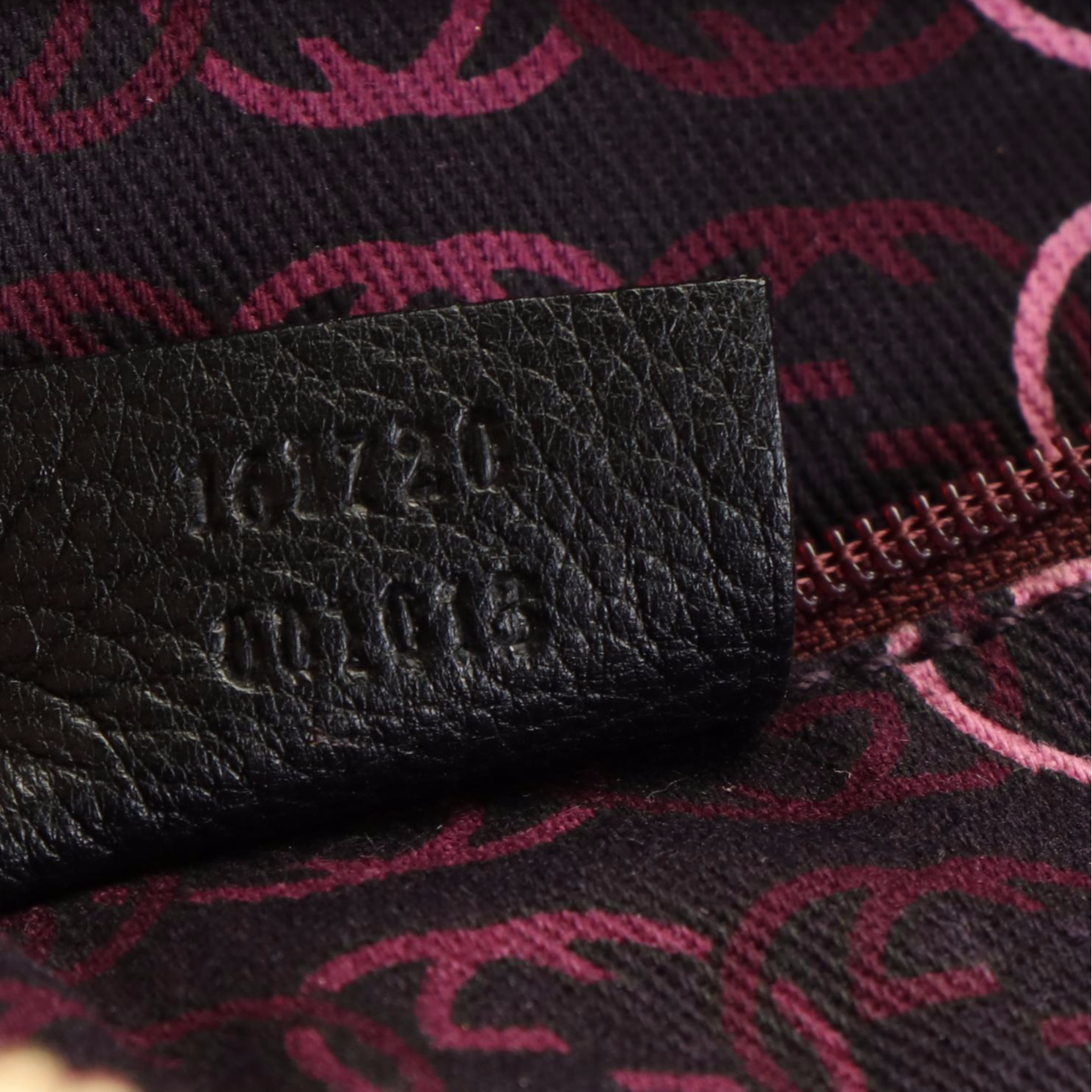 Gucci Princy Black Leather Boston Bag