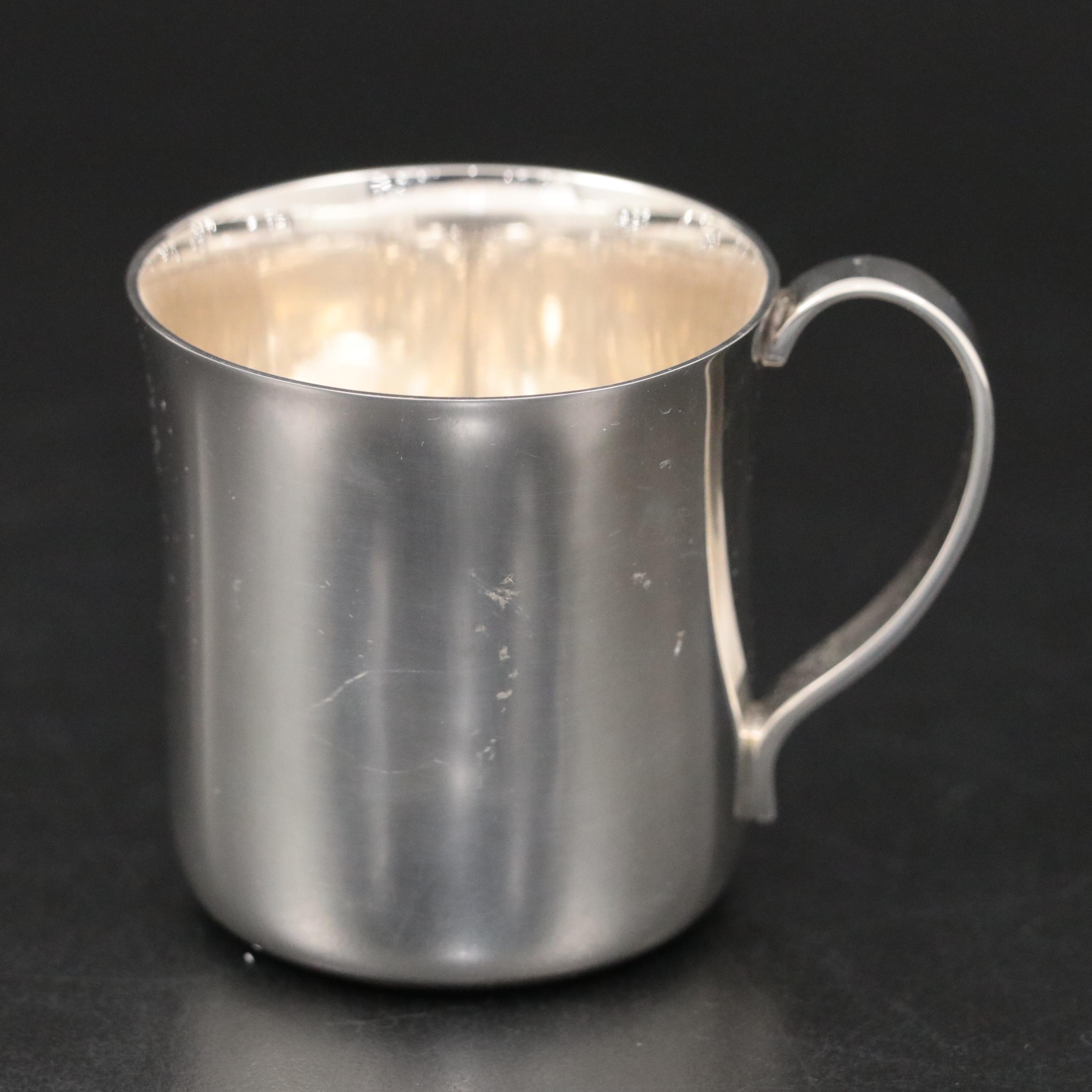 Tiffany & Co. Sterling Silver Classic Baby Cup