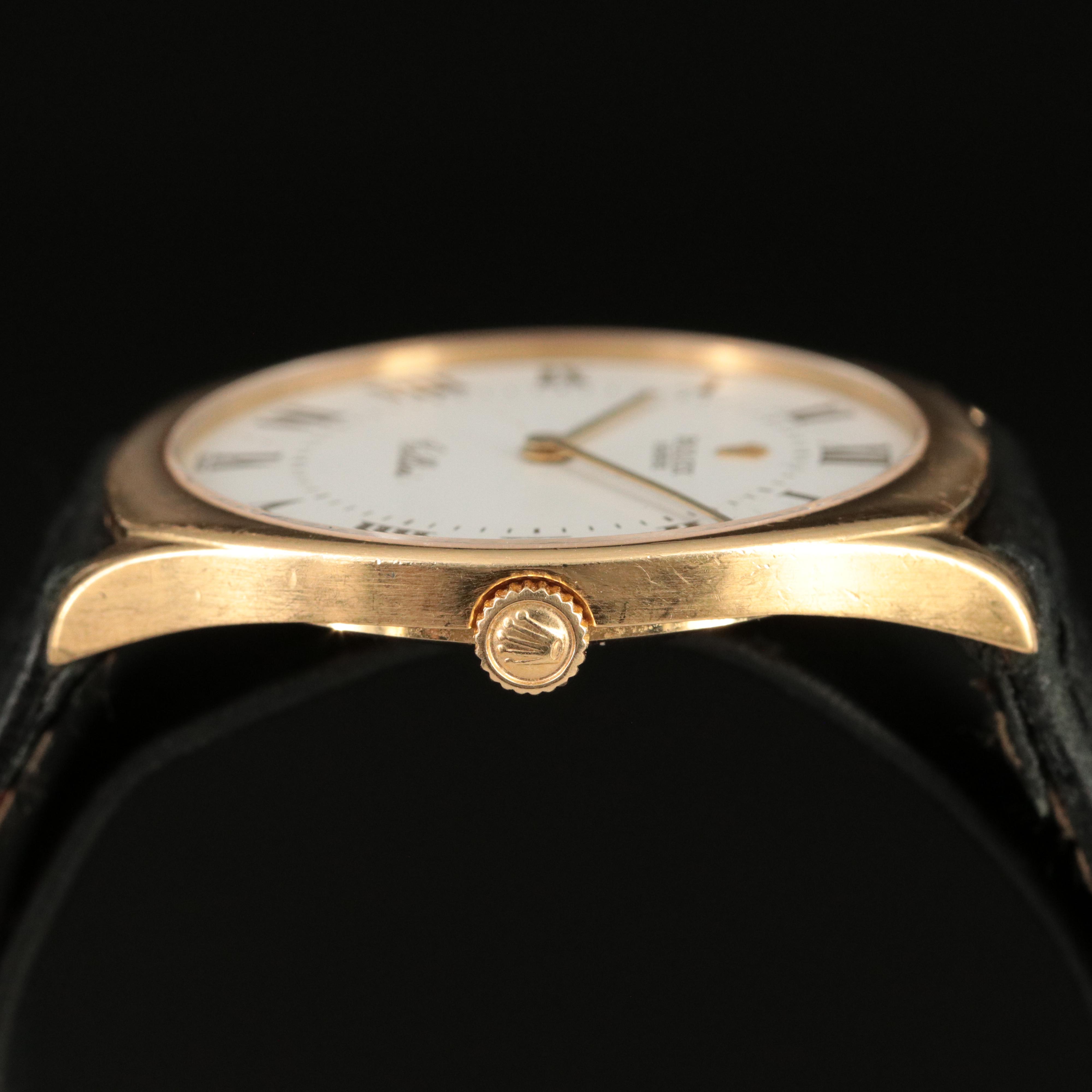 Vintage Rolex Cellini 18K Gold Manual Wind Watch