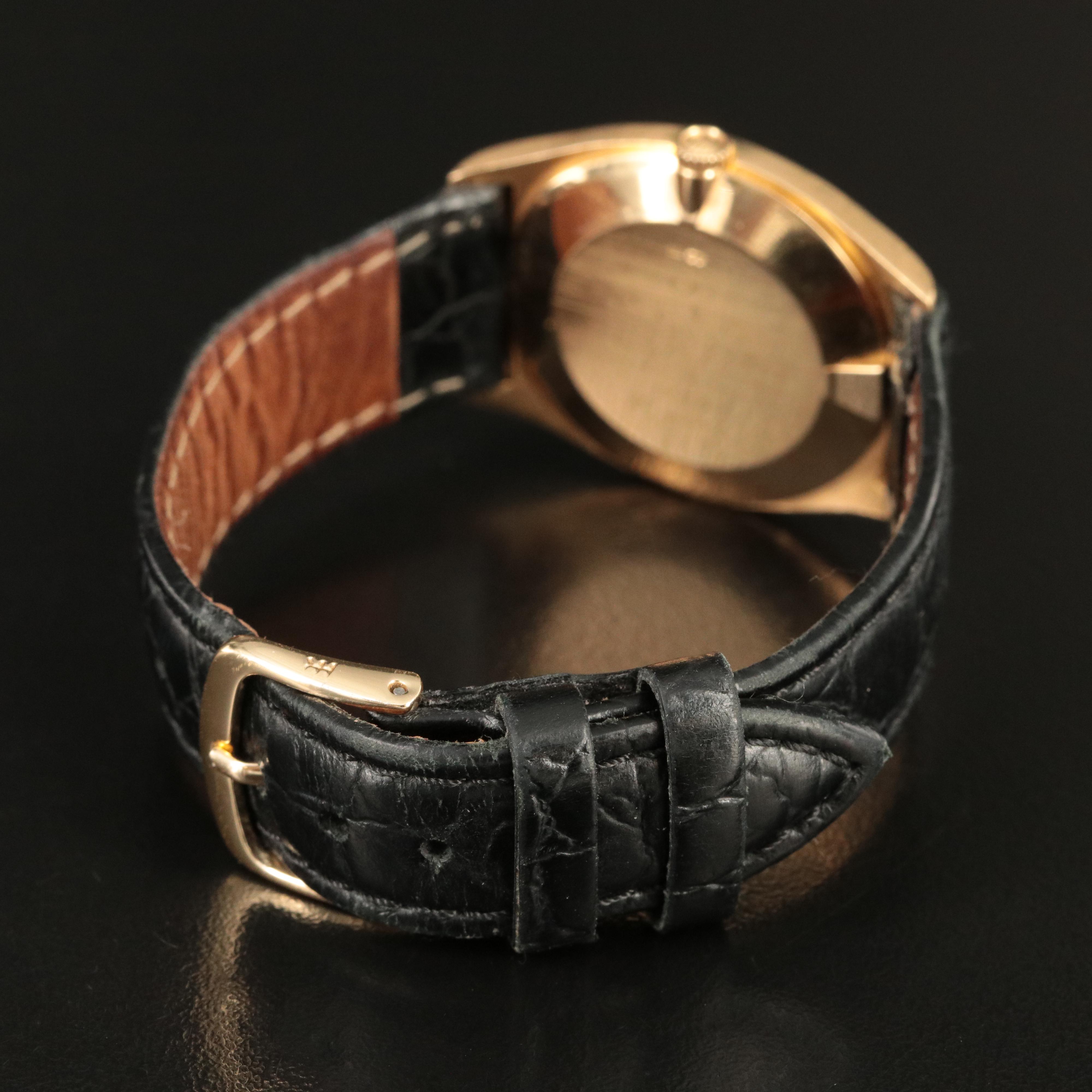 Vintage Rolex Cellini 18K Gold Manual Wind Watch