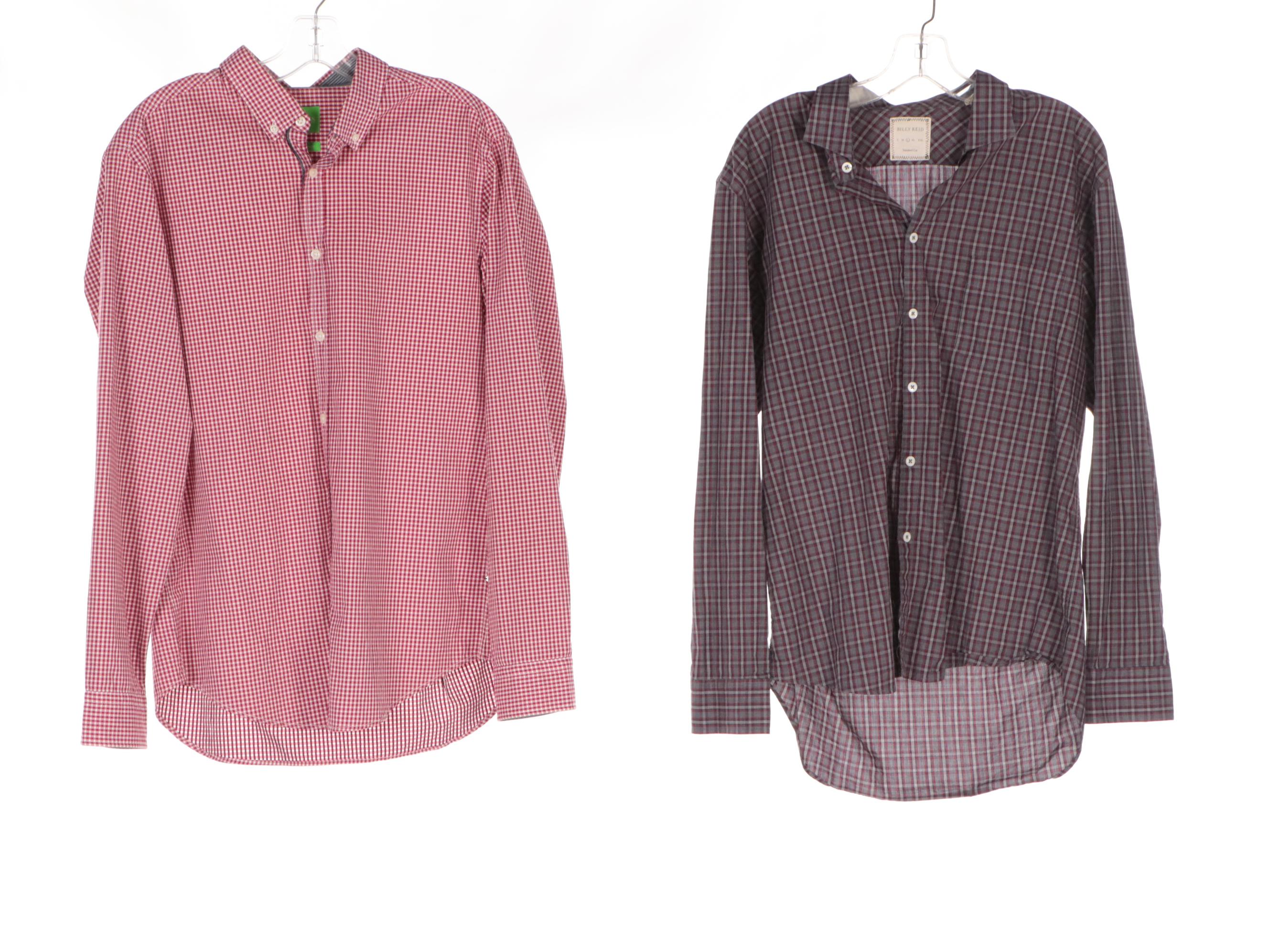 Men's Button-Front Shirts & Pants Featuring Hugo Boss, Paige, Rag & Bone, More