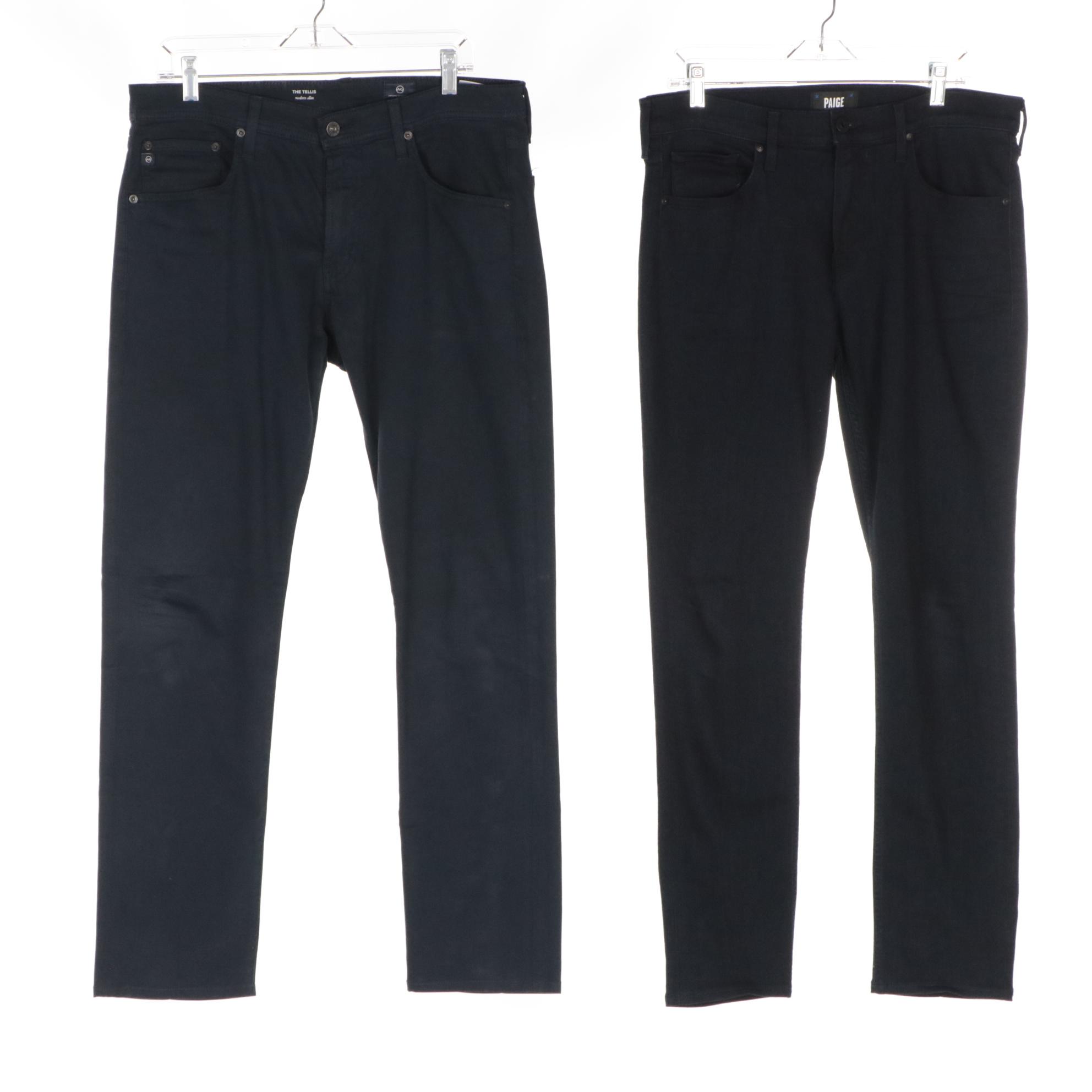 Men's Button-Front Shirts & Pants Featuring Hugo Boss, Paige, Rag & Bone, More