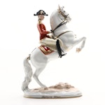 Augarten Wien Porcelain Spanish Riding School Lipizanner and Rider Figurine