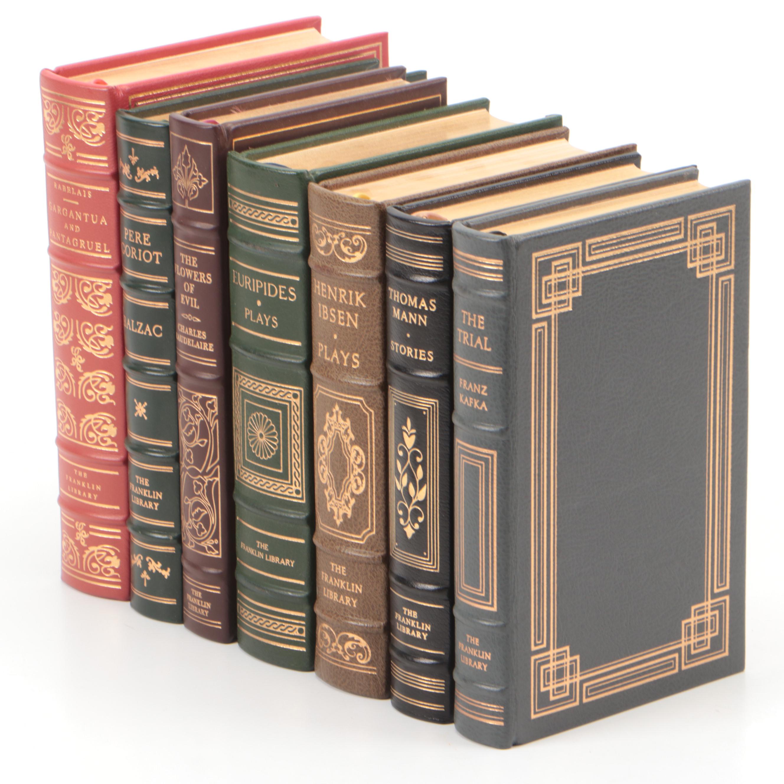 Franklin Library Classics Including Franz Kafka, Thomas Mann, and Henrik Ibsen