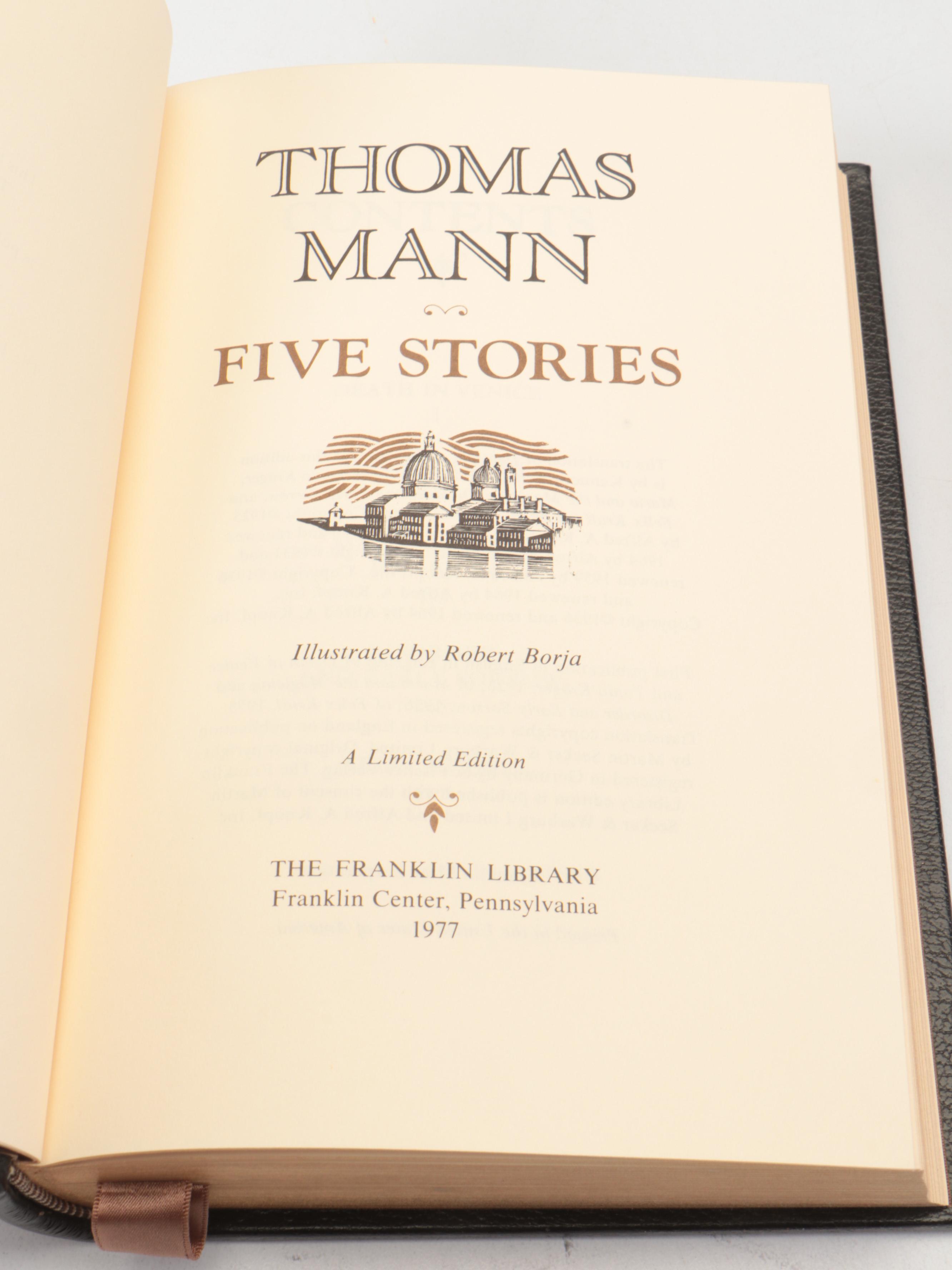 Franklin Library Classics Including Franz Kafka, Thomas Mann, and Henrik Ibsen