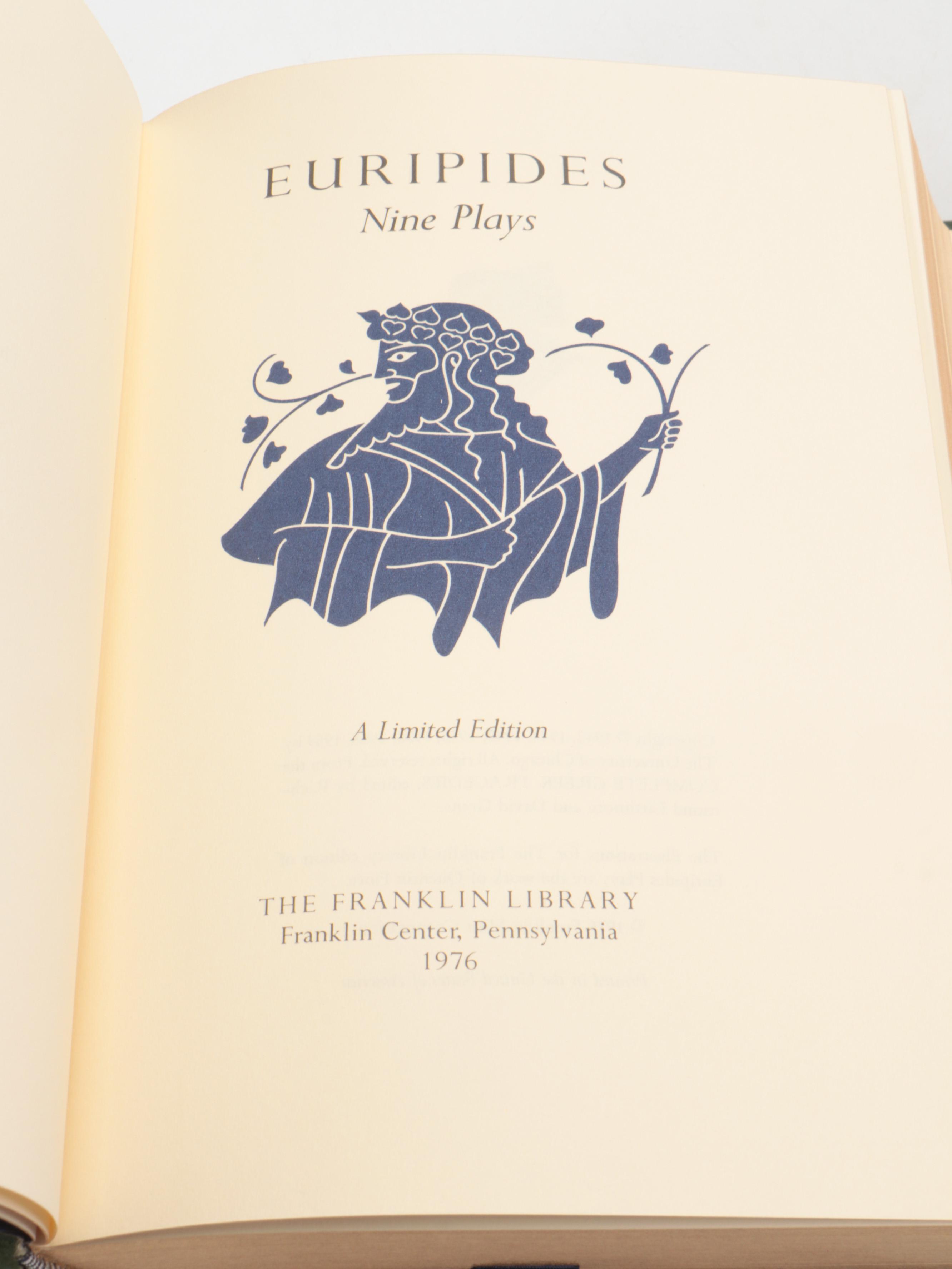 Franklin Library Classics Including Franz Kafka, Thomas Mann, and Henrik Ibsen