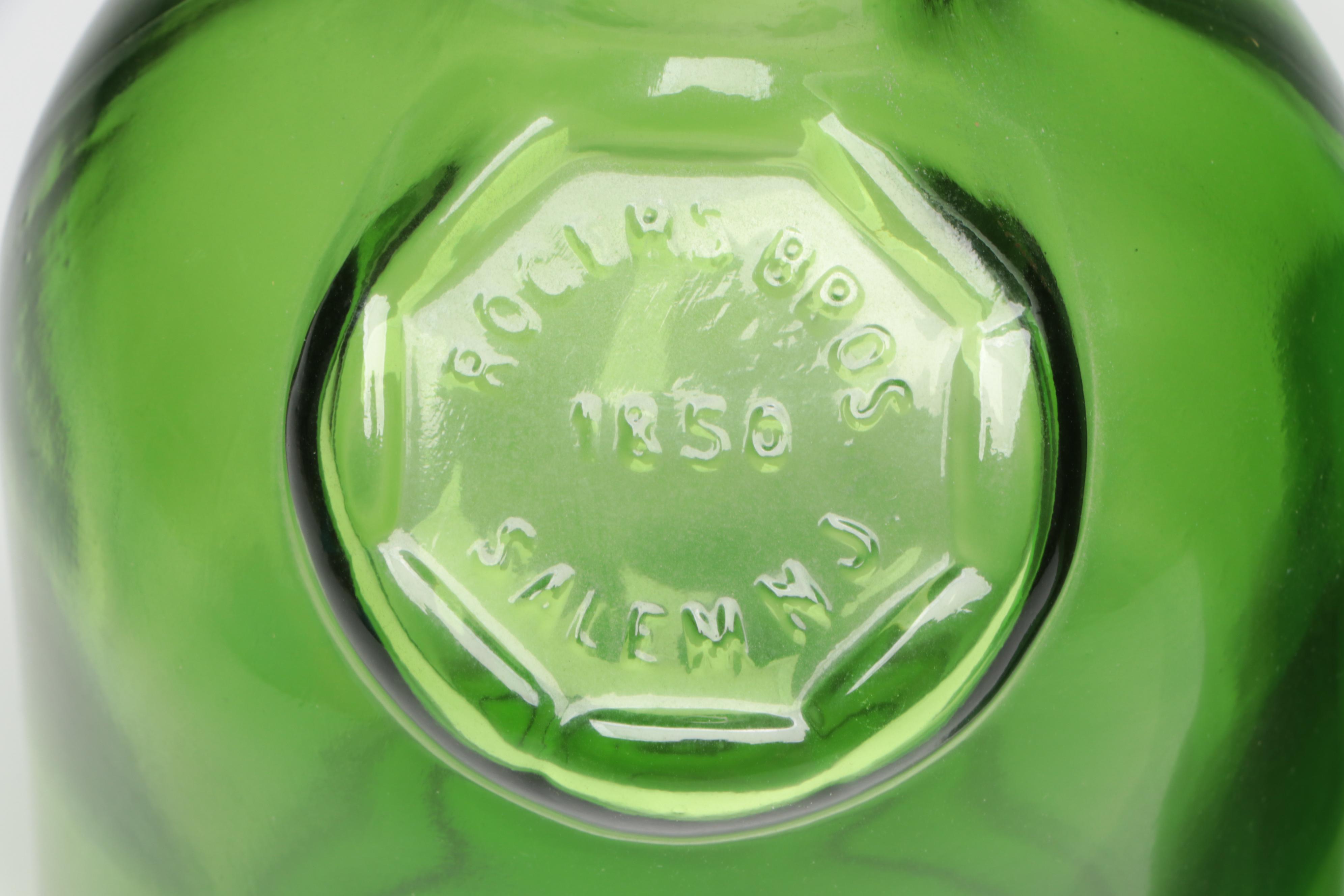 Wheaton Glass Co. "Benjamin Franklin" and More Colored Glass Bottles