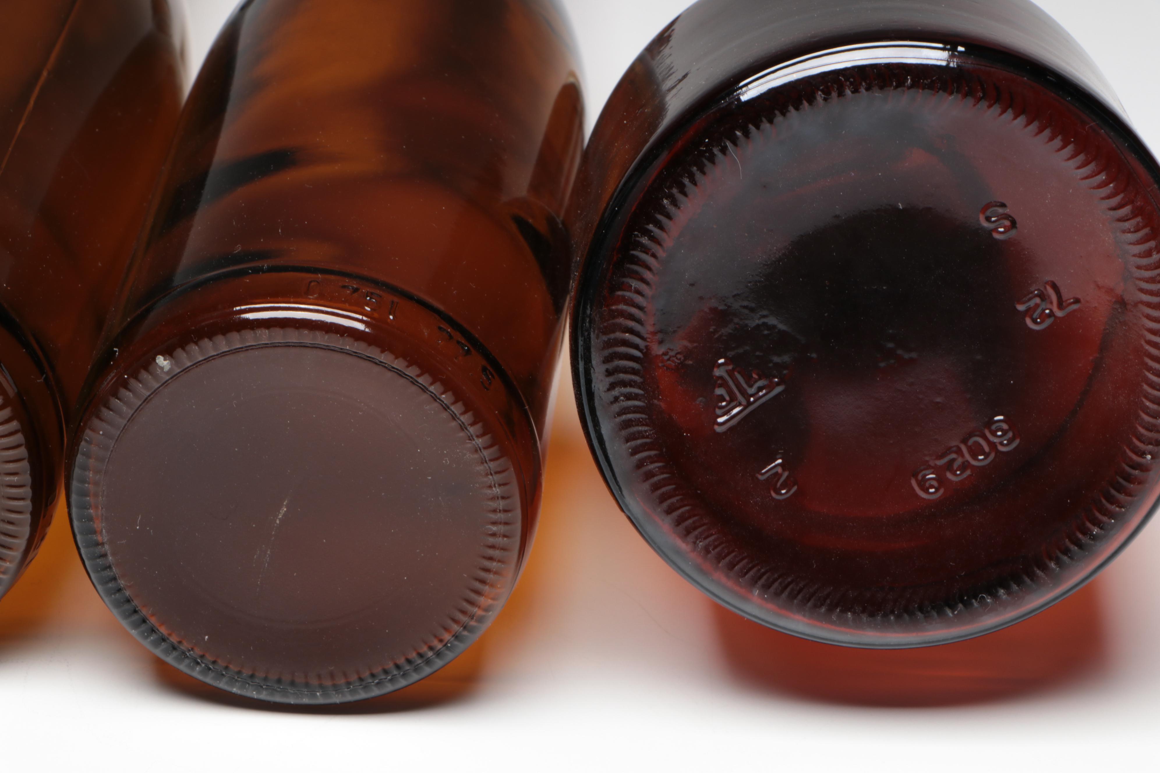 Wheaton Glass Co. "Benjamin Franklin" and More Colored Glass Bottles