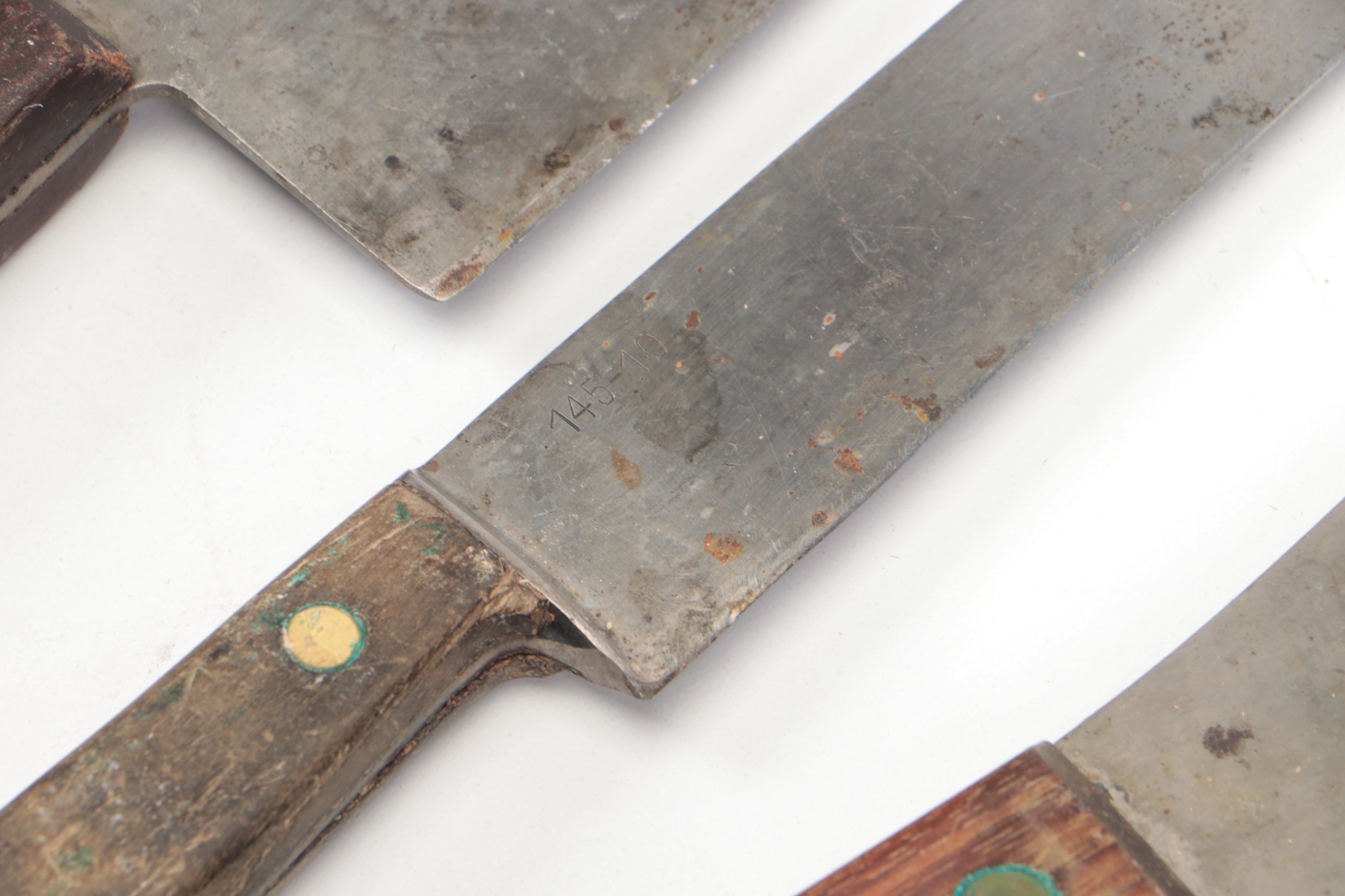 Wusthof Wood Handle Kitchen Knife with More Kitchen Knives