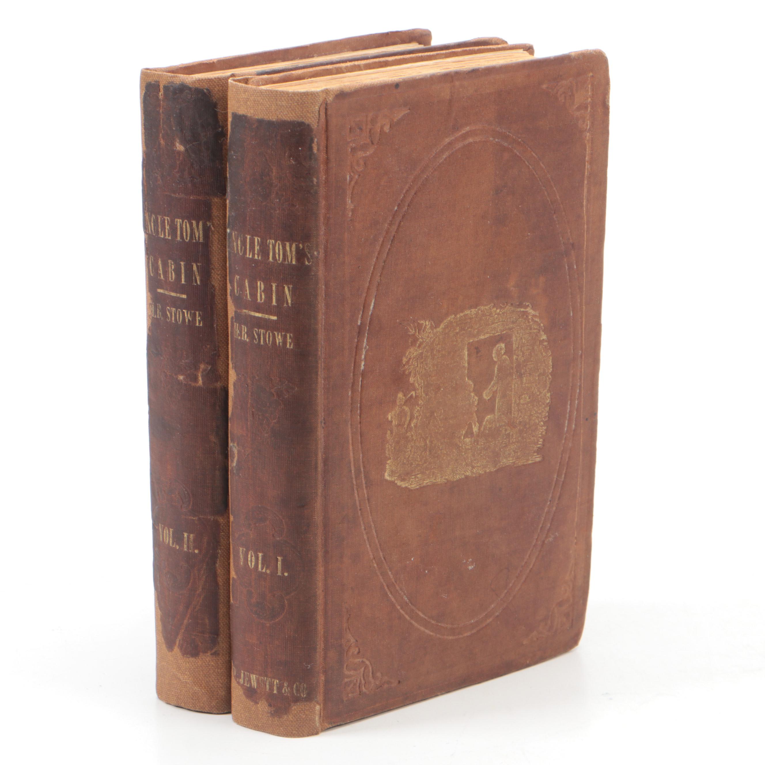 First Edition, First Printing "Uncle Tom's Cabin" by Harriet Beecher Stowe, 1852