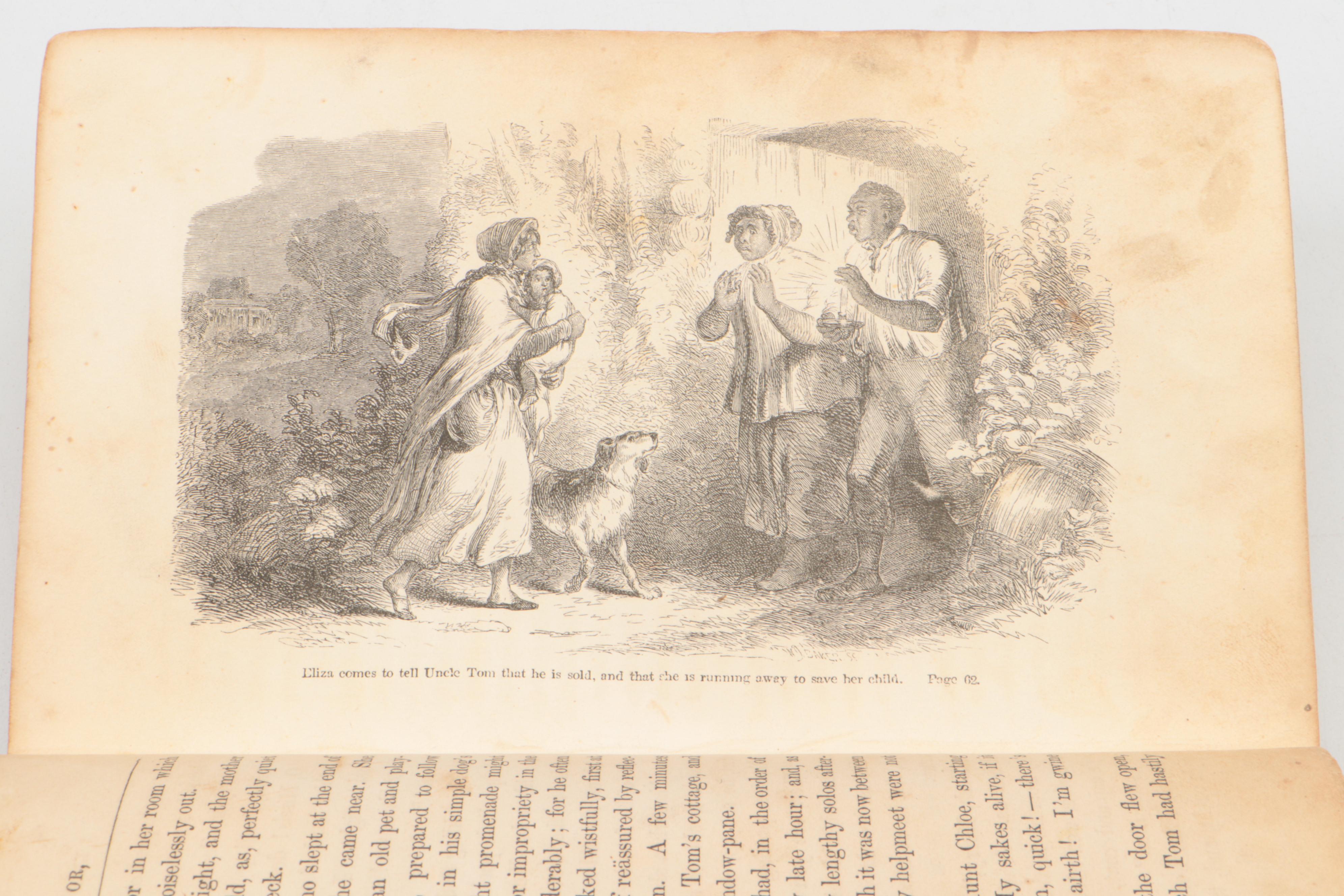 First Edition, First Printing "Uncle Tom's Cabin" by Harriet Beecher Stowe, 1852