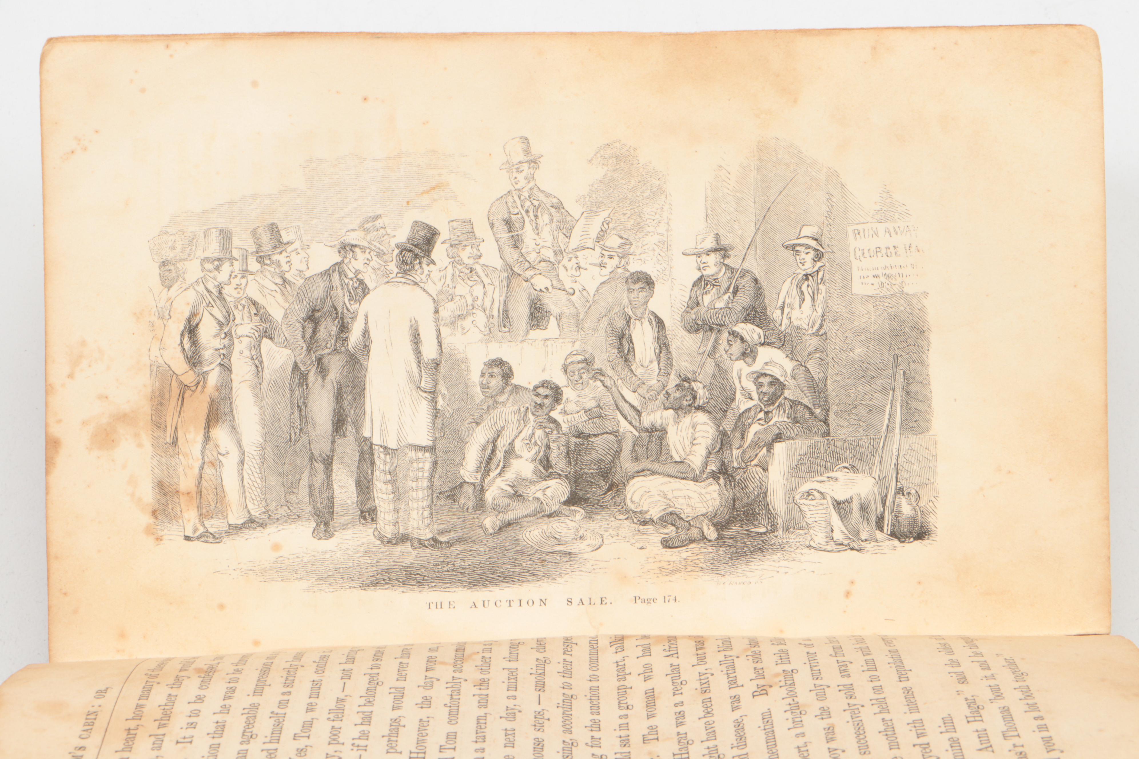 First Edition, First Printing "Uncle Tom's Cabin" by Harriet Beecher Stowe, 1852