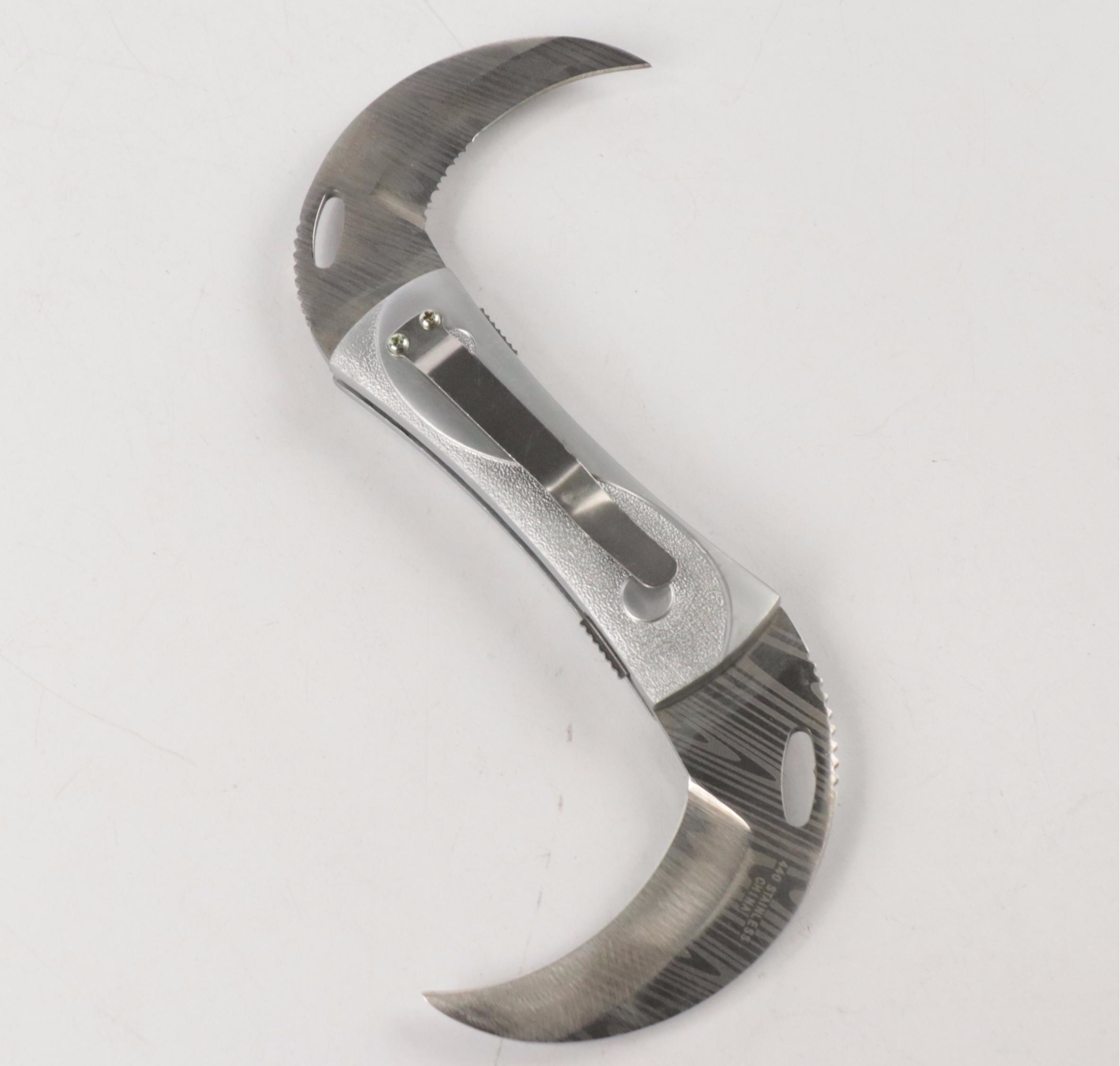 Pacific Solution Twister and Ford GT Folding Knife with Throwing Knives