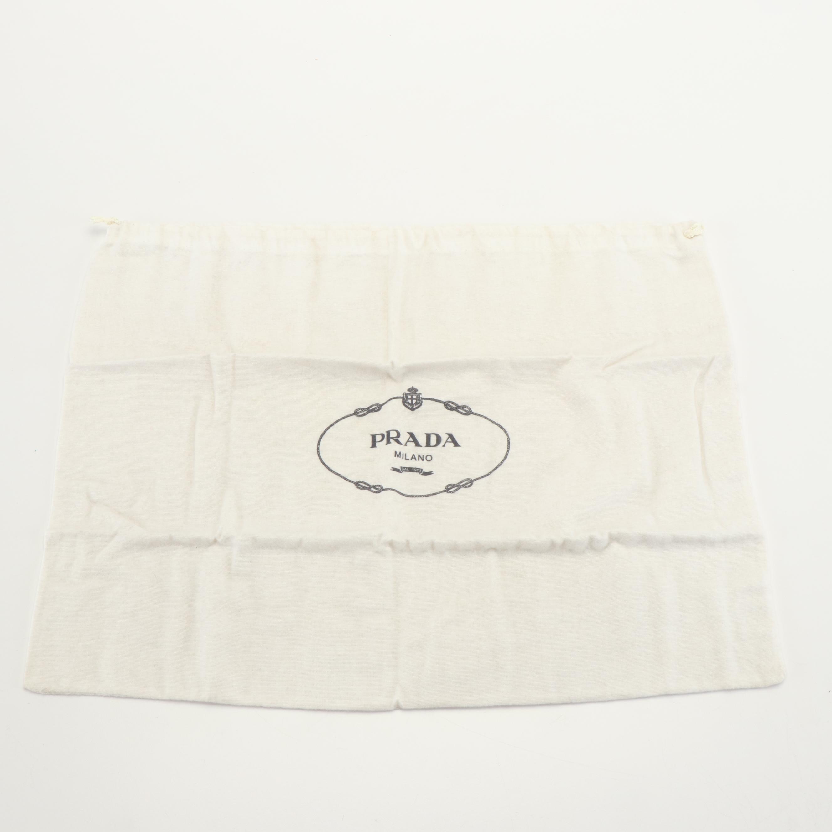 Prada Metallo Black Nylon and Embossed Leather Metal Top Handle Bag