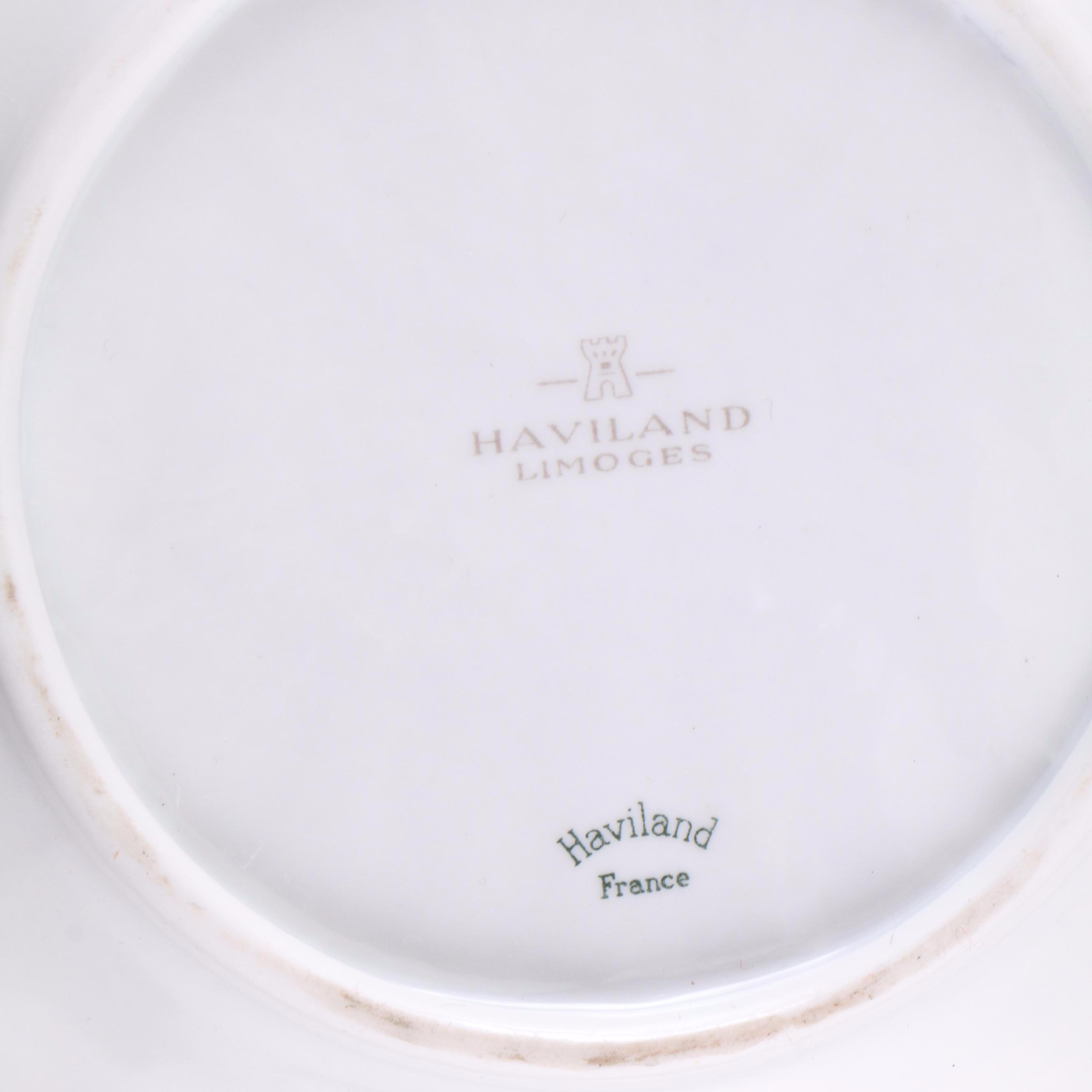 Haviland Limoges Platters with Box and Serving Pieces