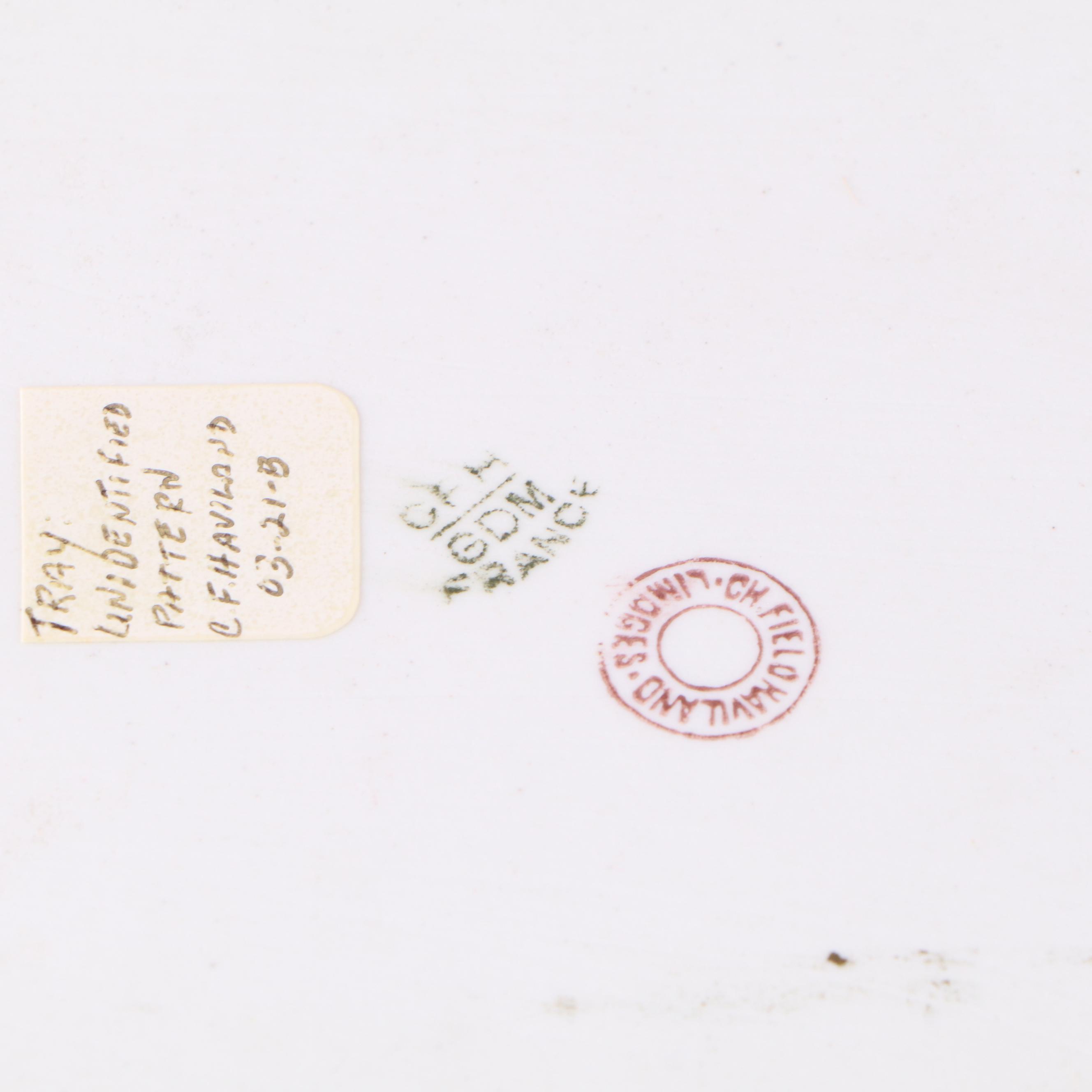 Haviland Limoges Platters with Box and Serving Pieces