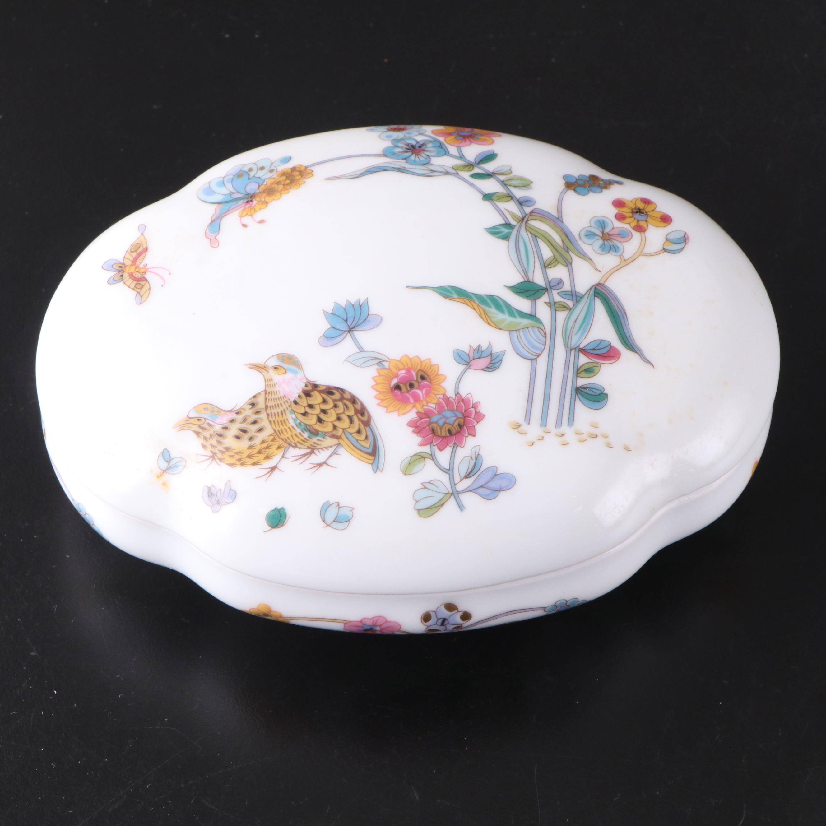 Haviland Limoges Platters with Box and Serving Pieces