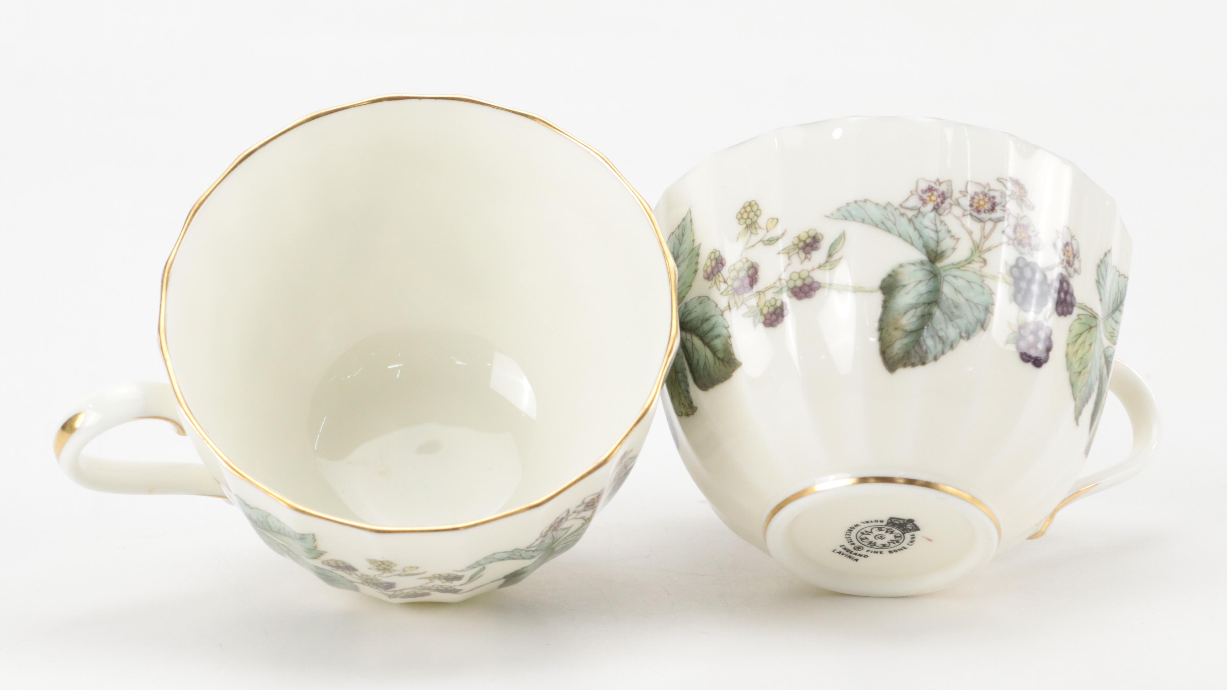 Royal Worcester "Lavinia" Bone China Dinnerware