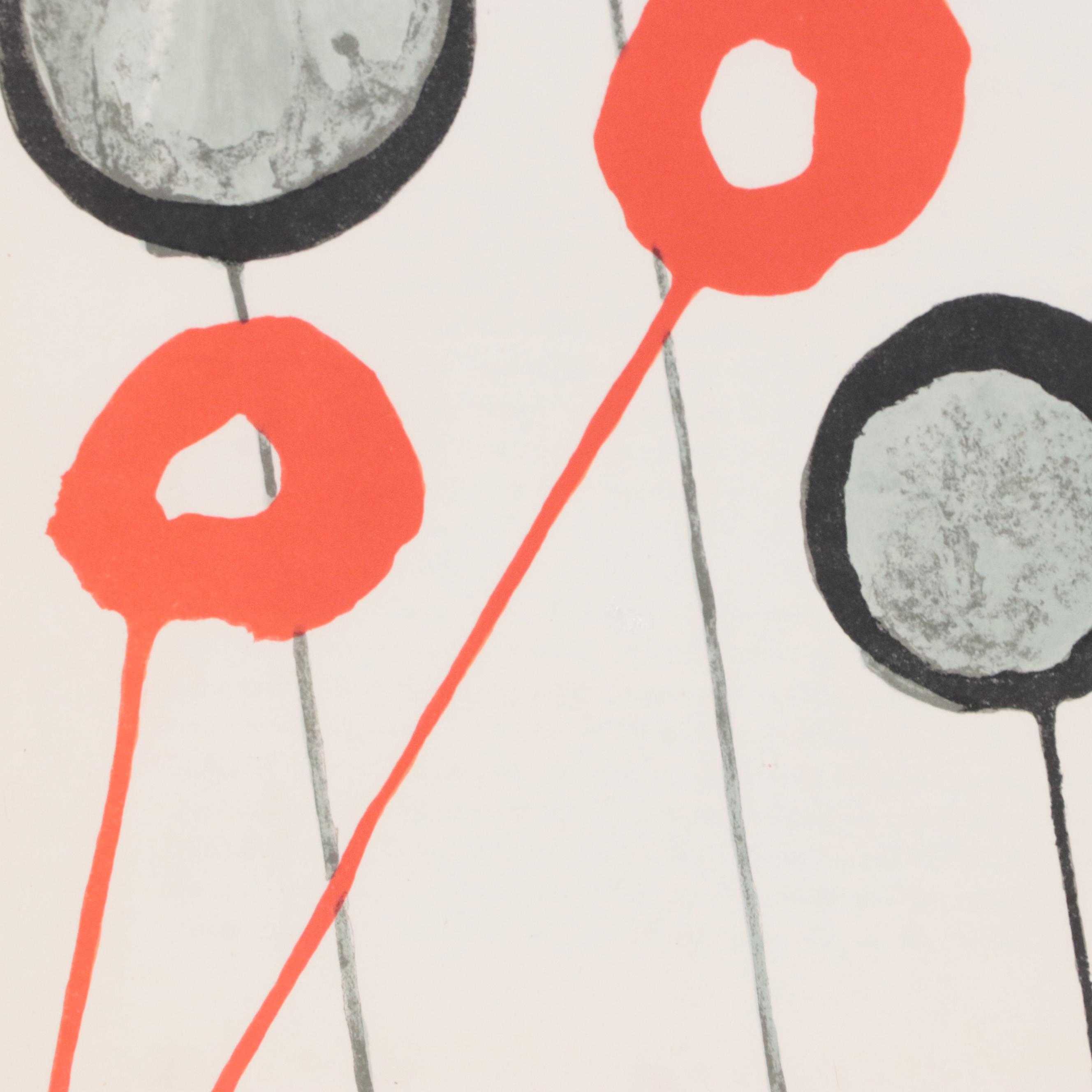 Alexander Calder Color Lithograph from Derrière le Miroir, 1966