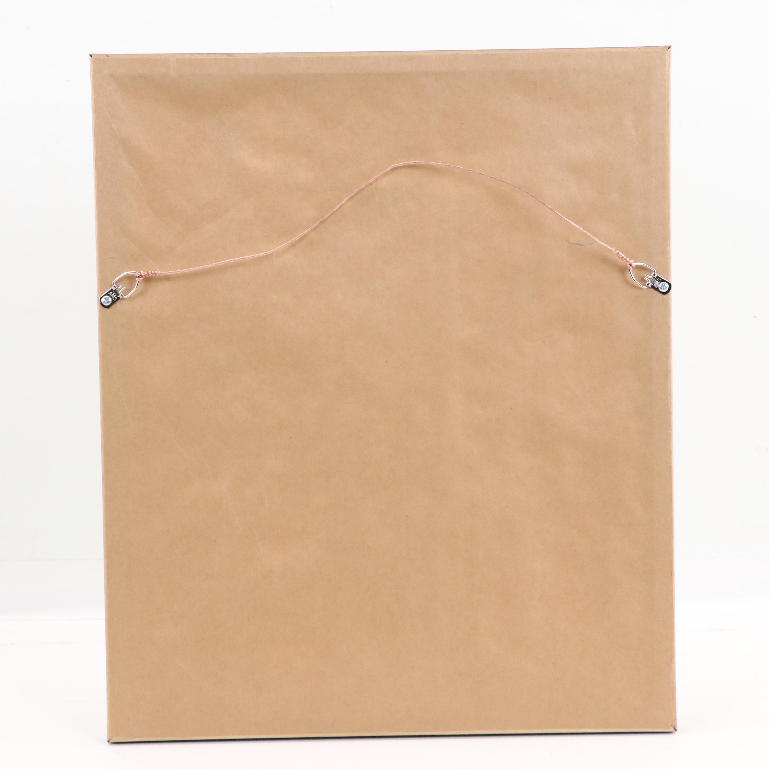 Four Roses Offset Lithograph Advertisement Poster