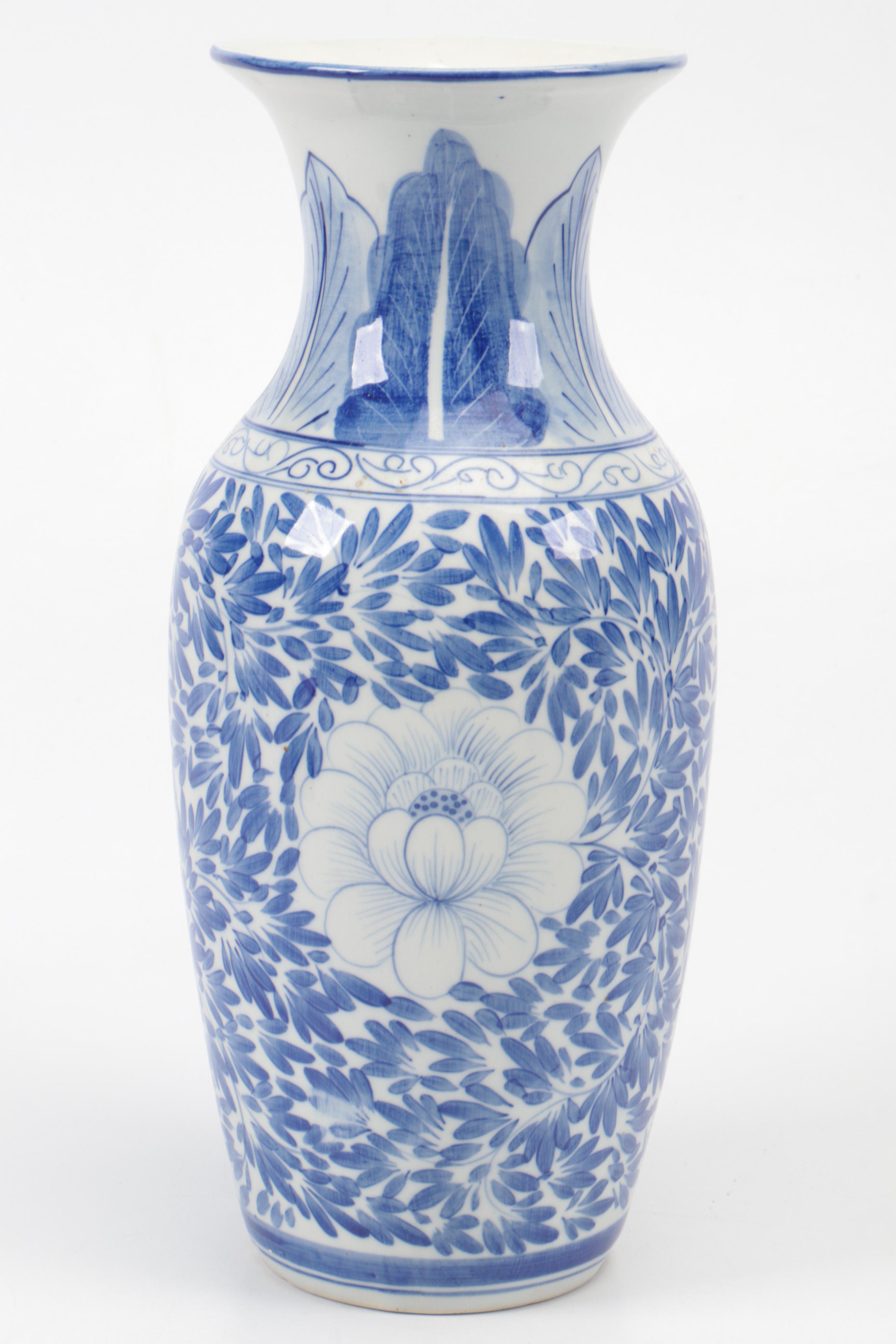 Japanese Blue and White Porcelain Ginger Jars and Vases, Late 20th/Early 21st C.