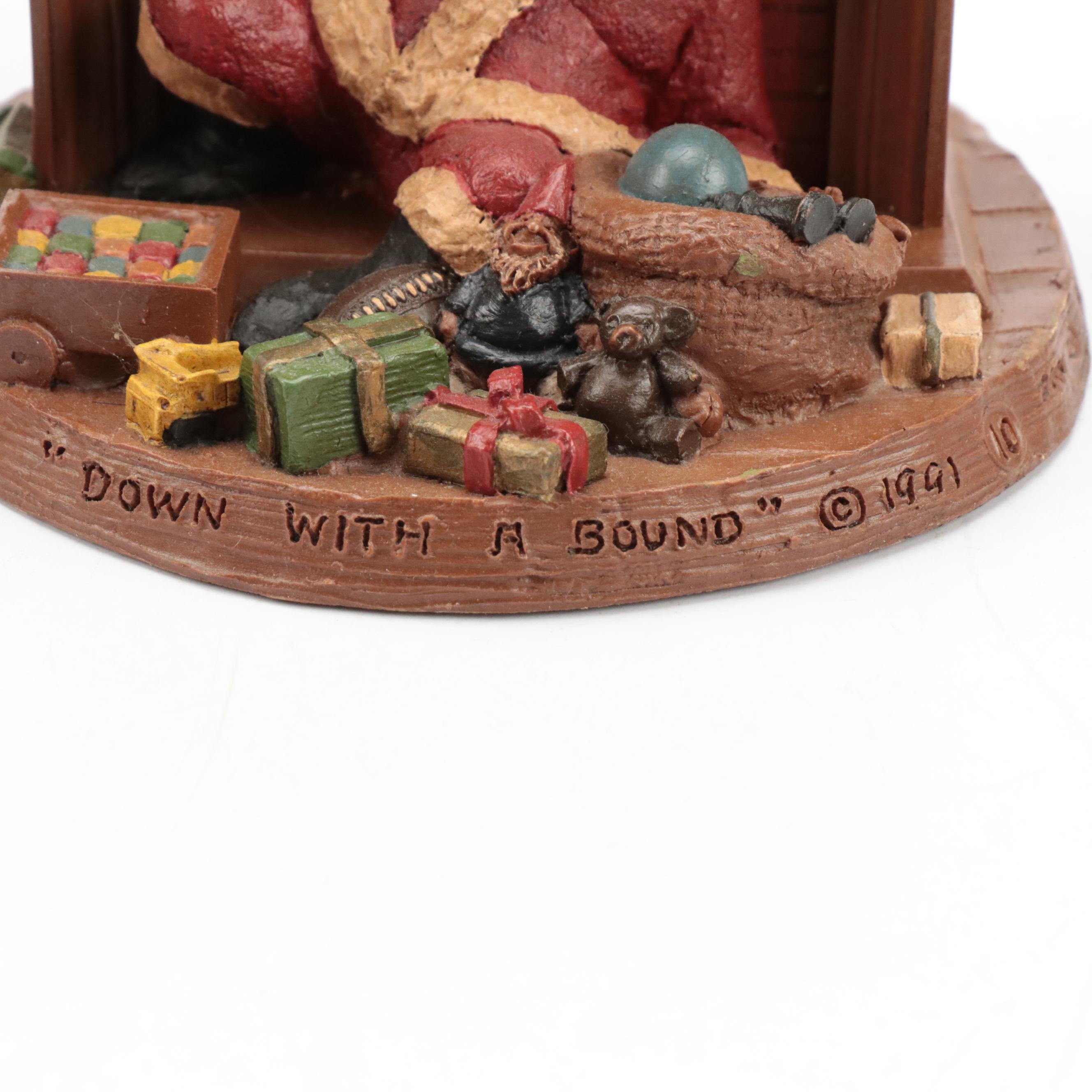 Tom Clarke, Cairn Studio, and Other Resin Gnome Figurines with Collector Book