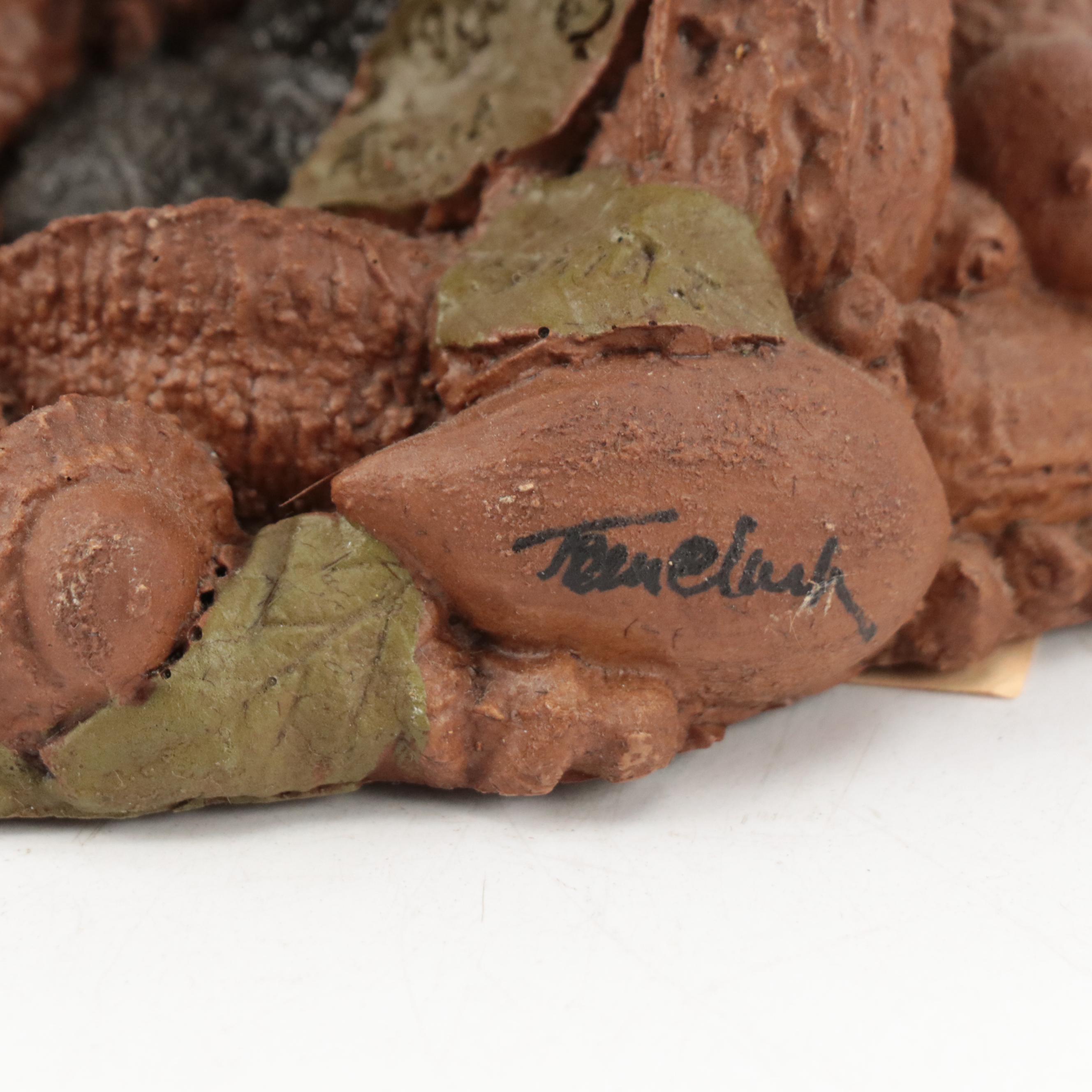 Tom Clarke, Cairn Studio, and Other Resin Gnome Figurines with Collector Book