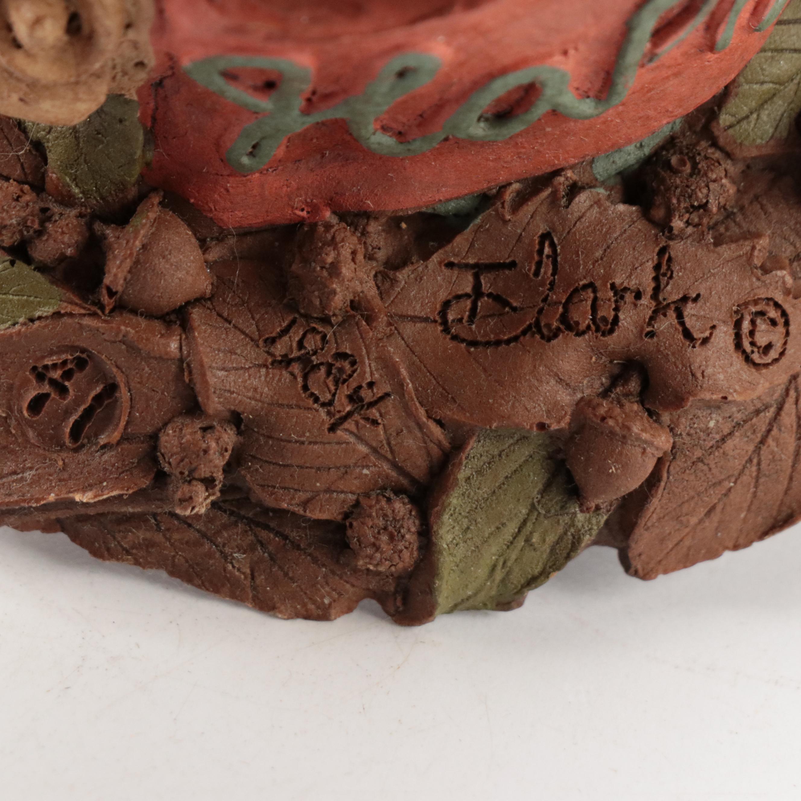 Tom Clarke, Cairn Studio, and Other Resin Gnome Figurines with Collector Book