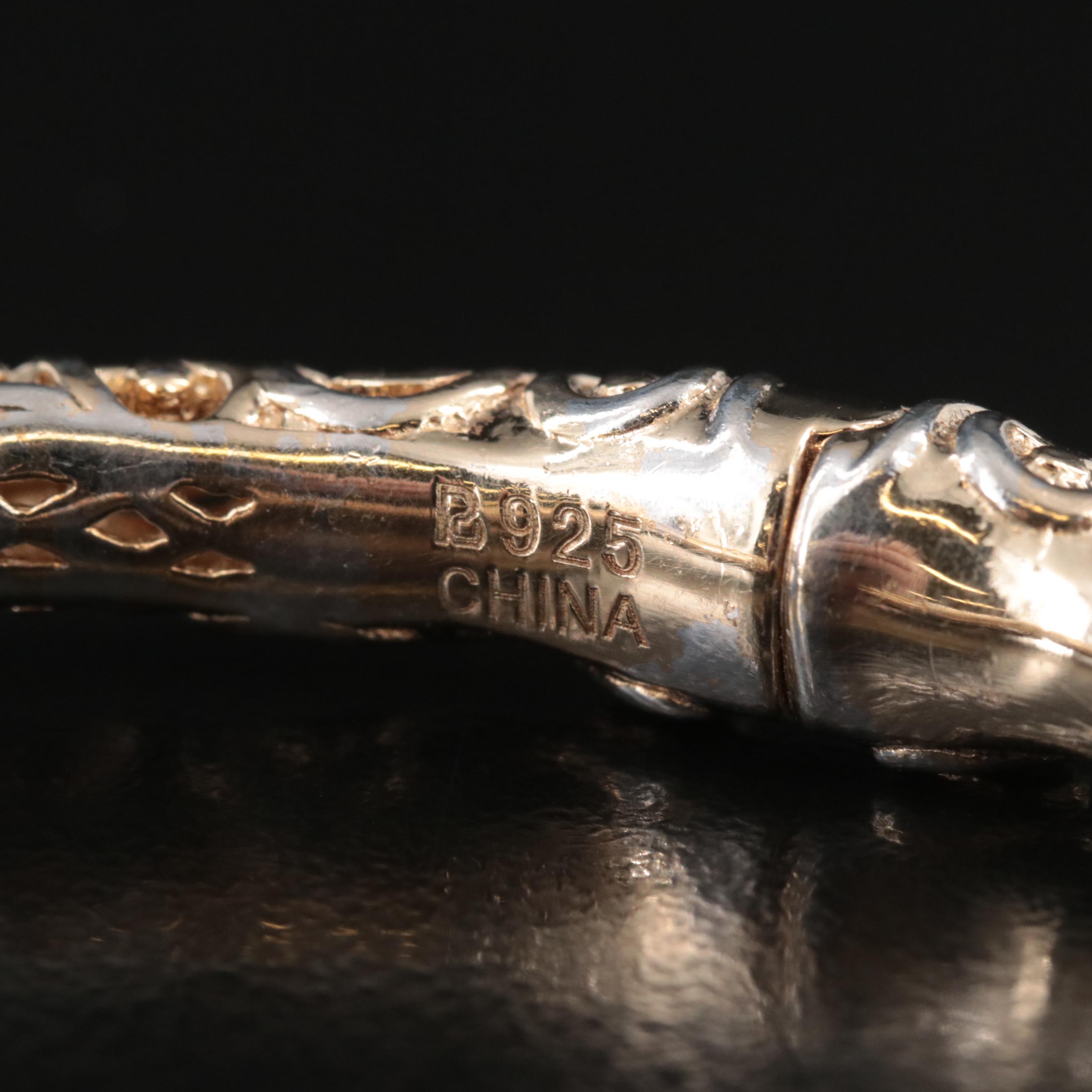 Sterling Diamond Bracelet