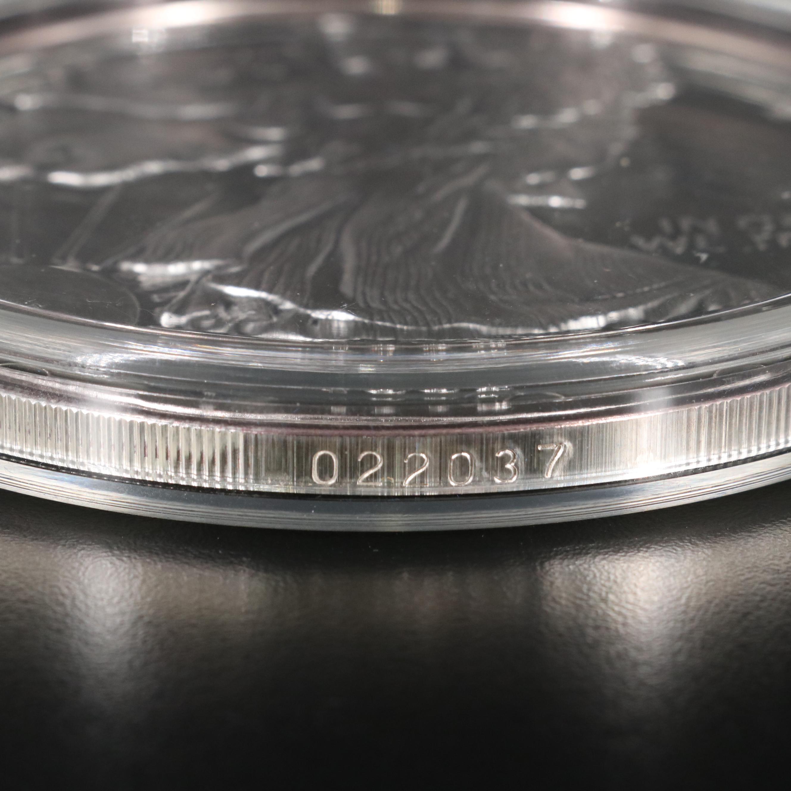 Half Troy Pound American Eagle-Themed Fine Silver Round