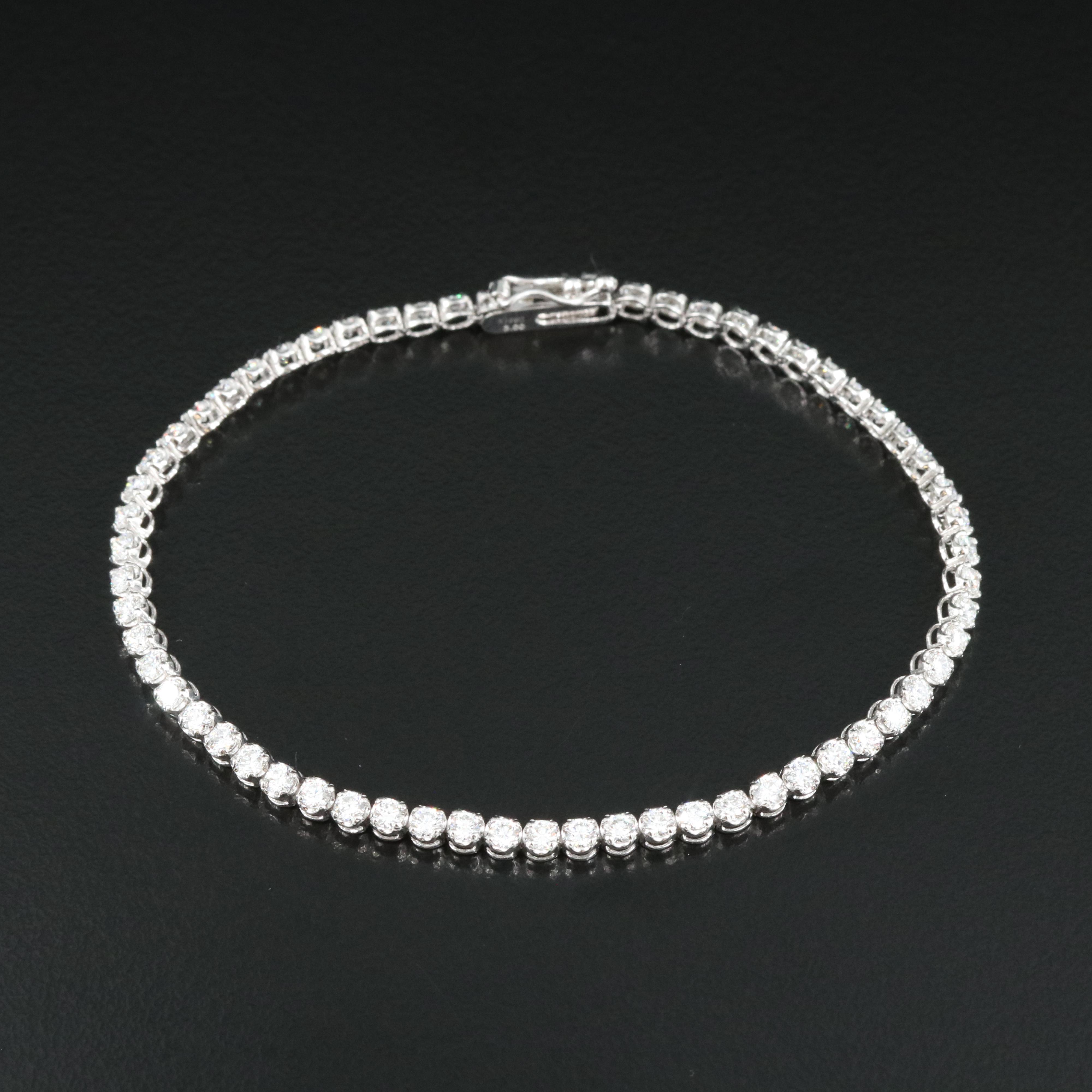 14K 3.00 CTW Lab Grown Diamond Bracelet