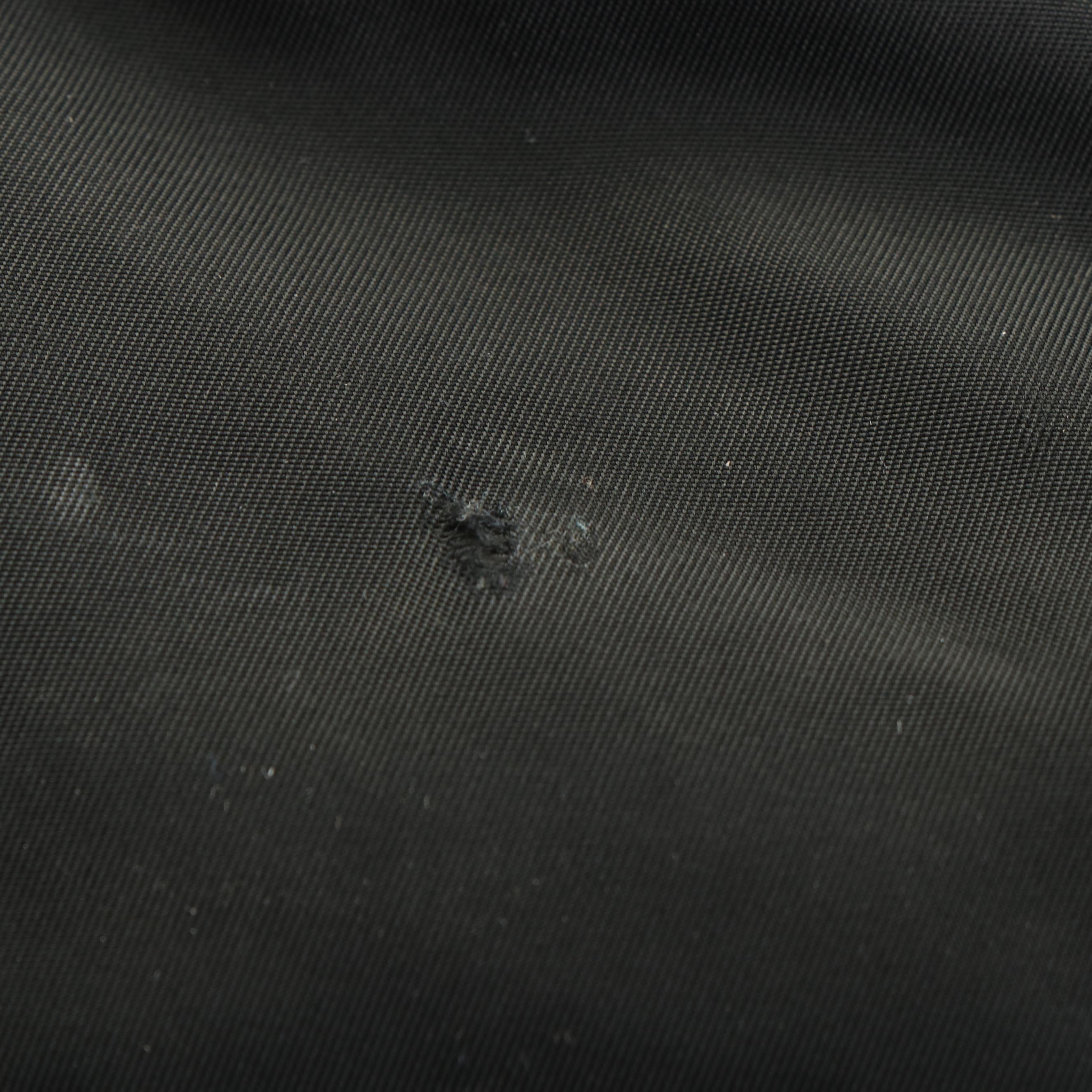 Prada Triangle Logo Tessuto Black Nylon Duffle bag