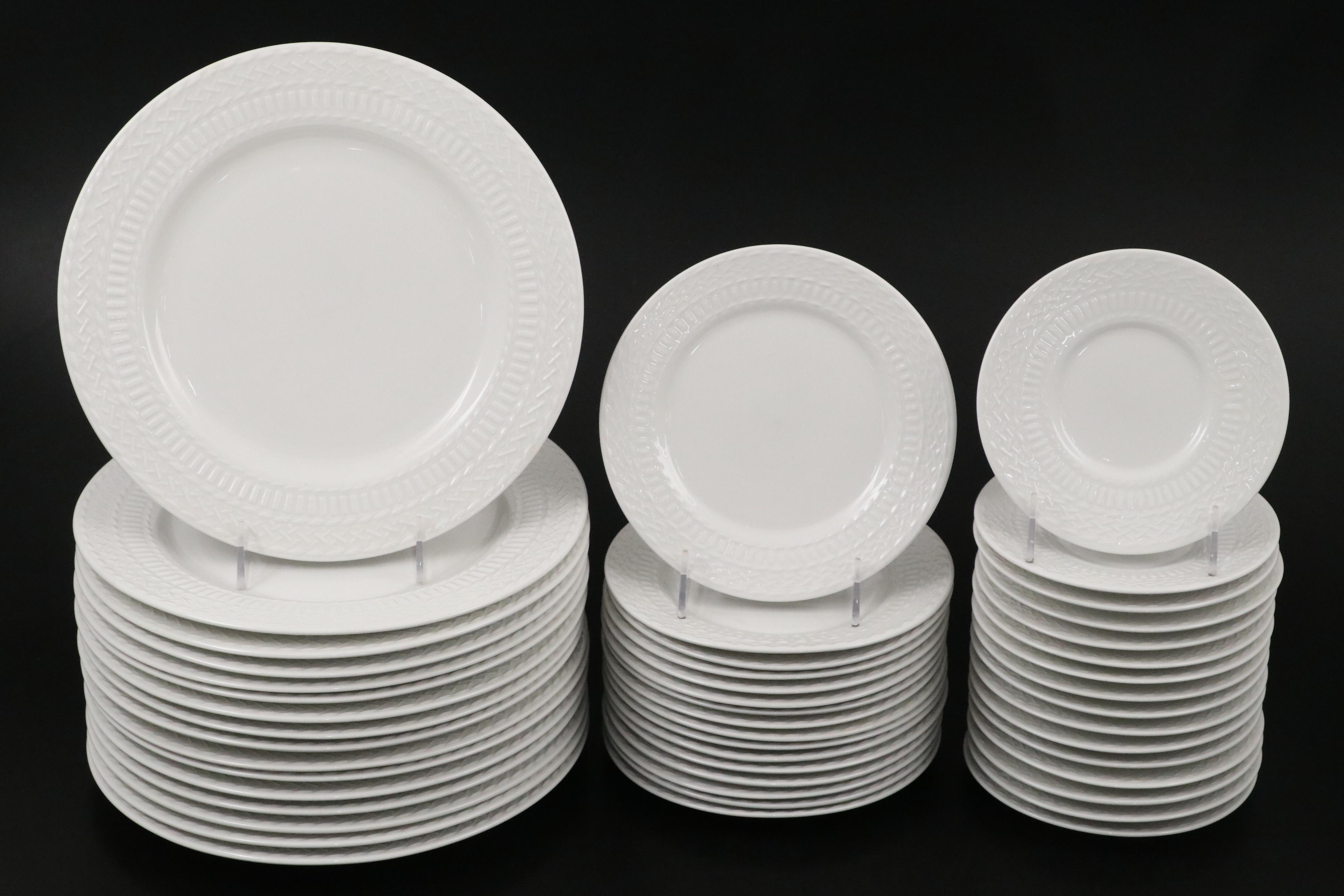 Cuisinart "Wicker White" Ceramic Dinnerware