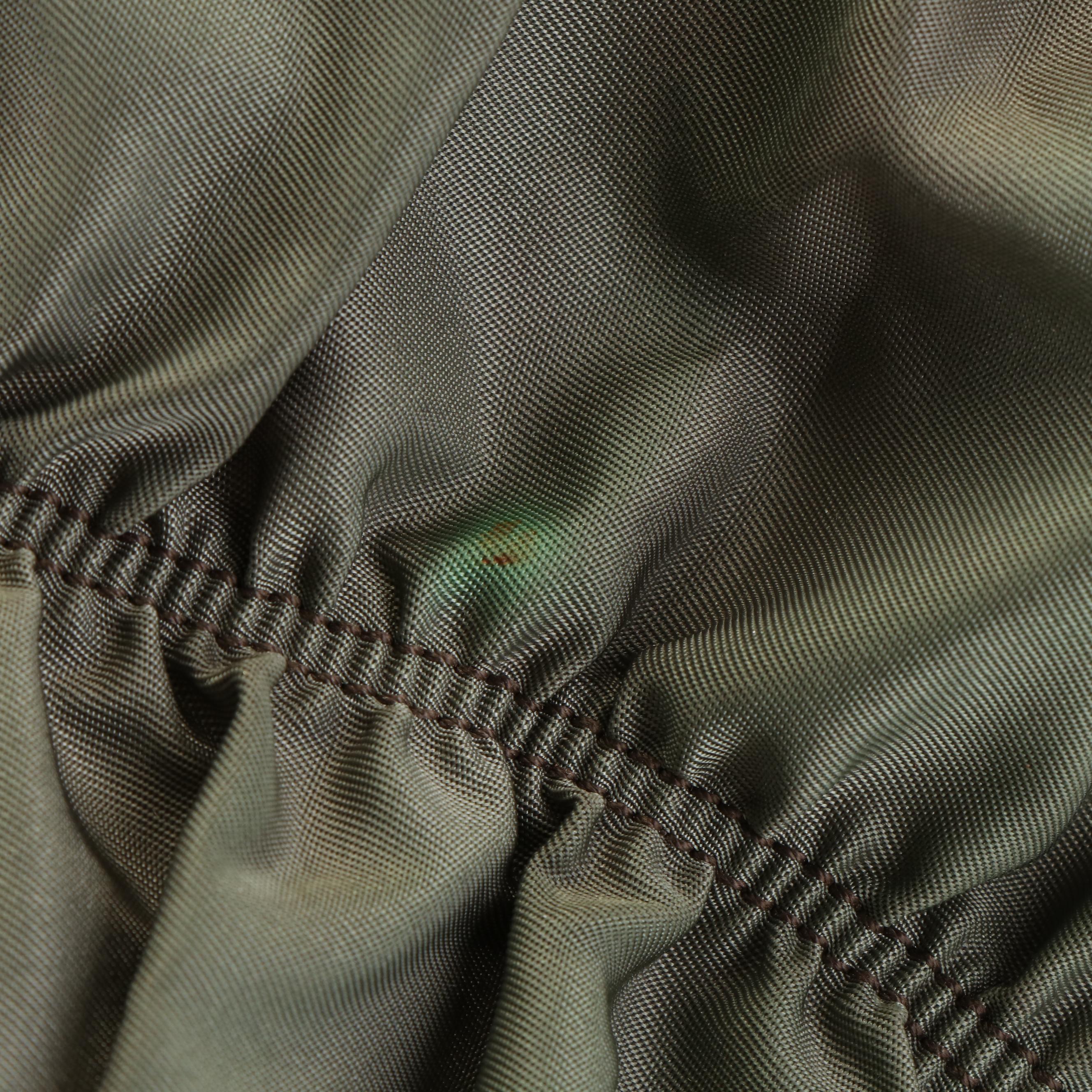 Prada  Gaufre Green Tessuto Nylon Tote Bag