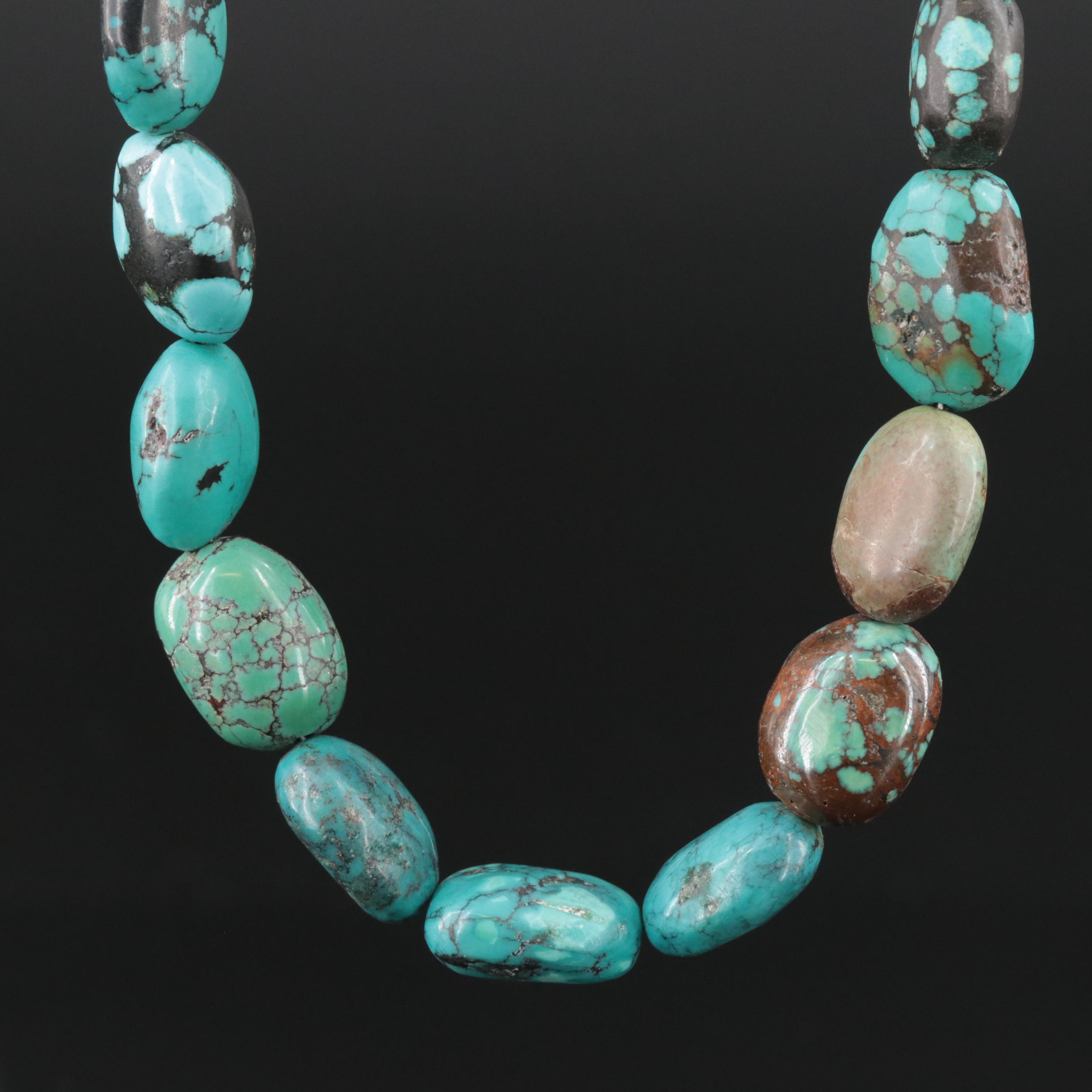 Southwestern Desert Rose Trading Turquoise Necklace