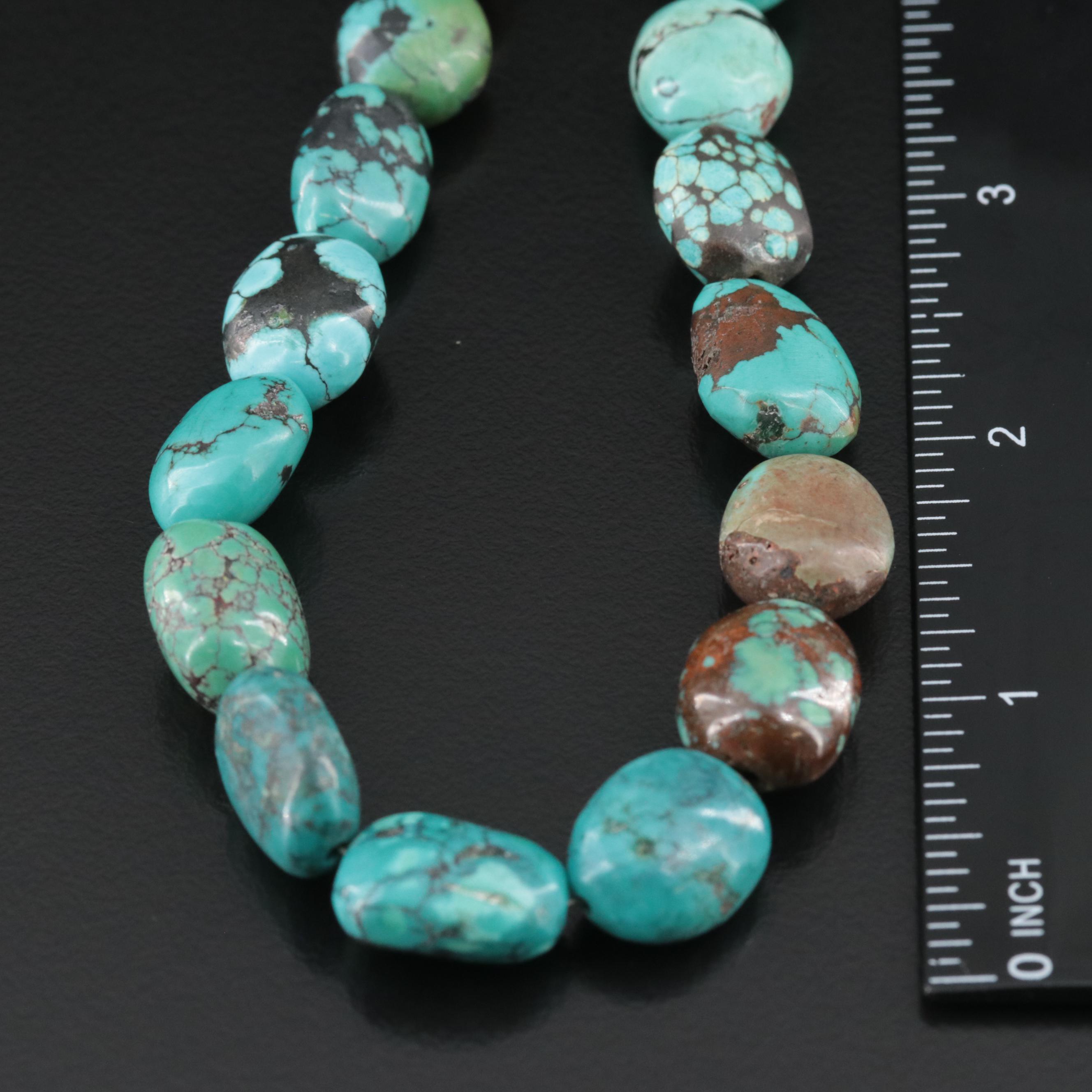 Southwestern Desert Rose Trading Turquoise Necklace