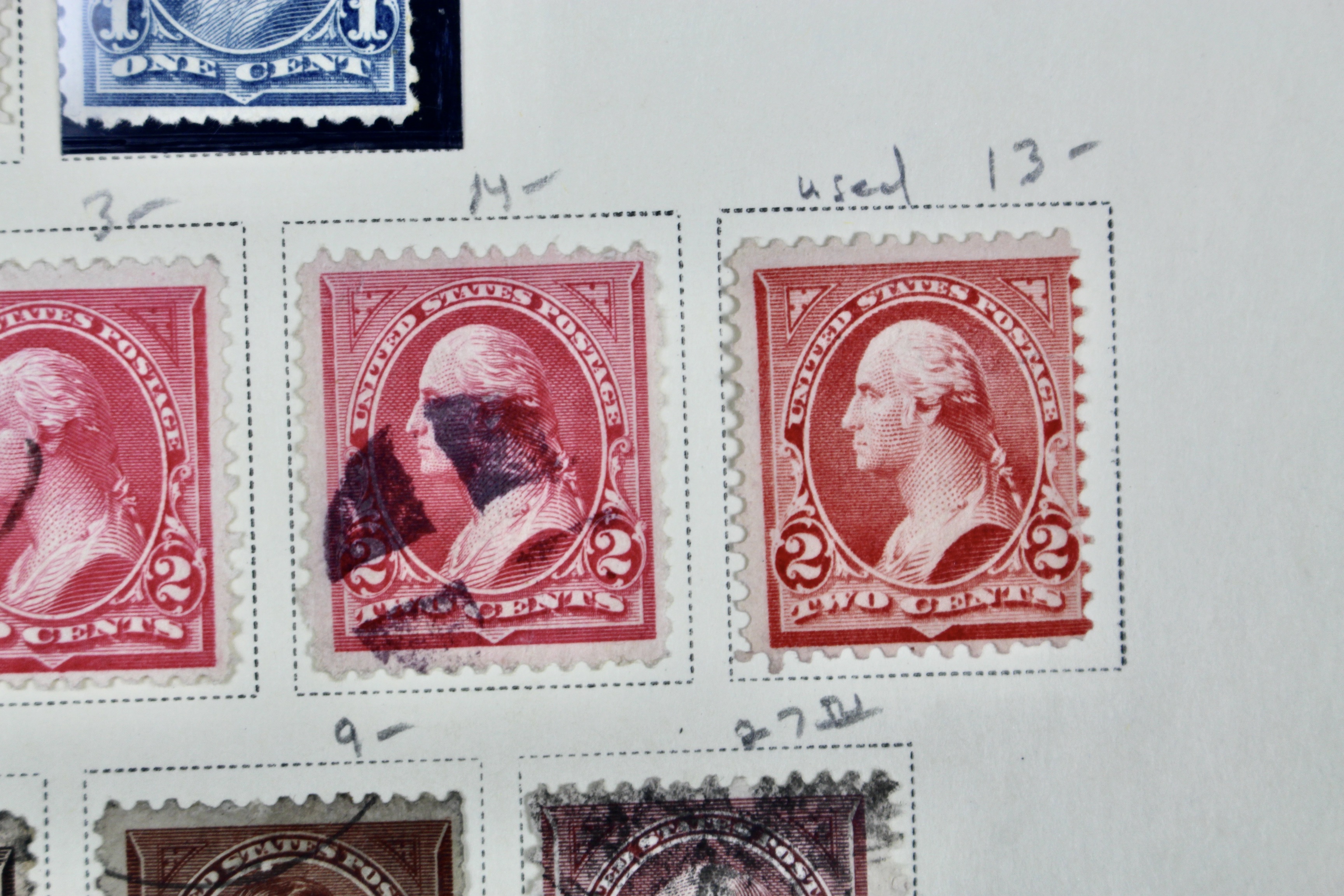 1894 U.S. Postage Stamp Collection