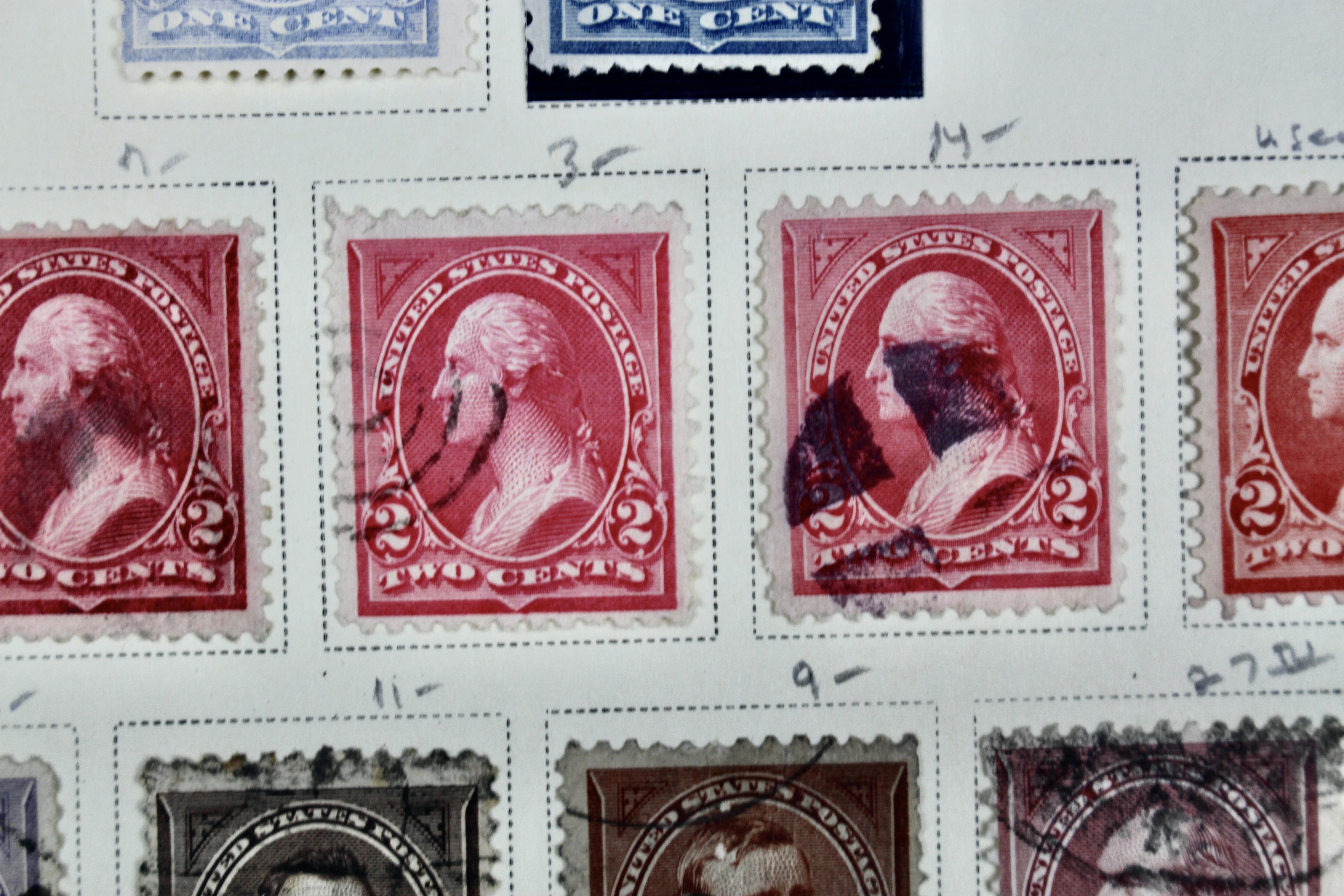 1894 U.S. Postage Stamp Collection