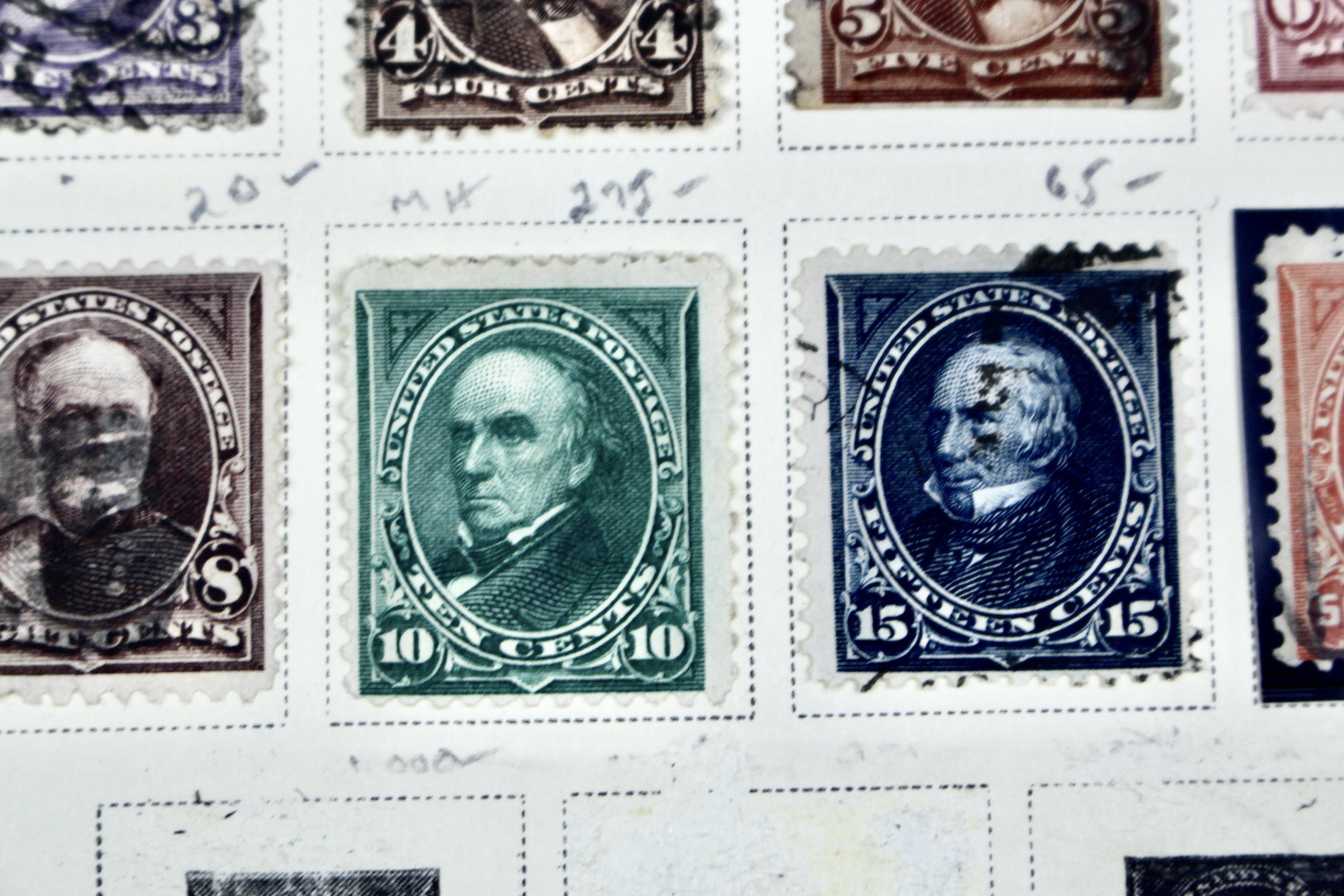 1894 U.S. Postage Stamp Collection