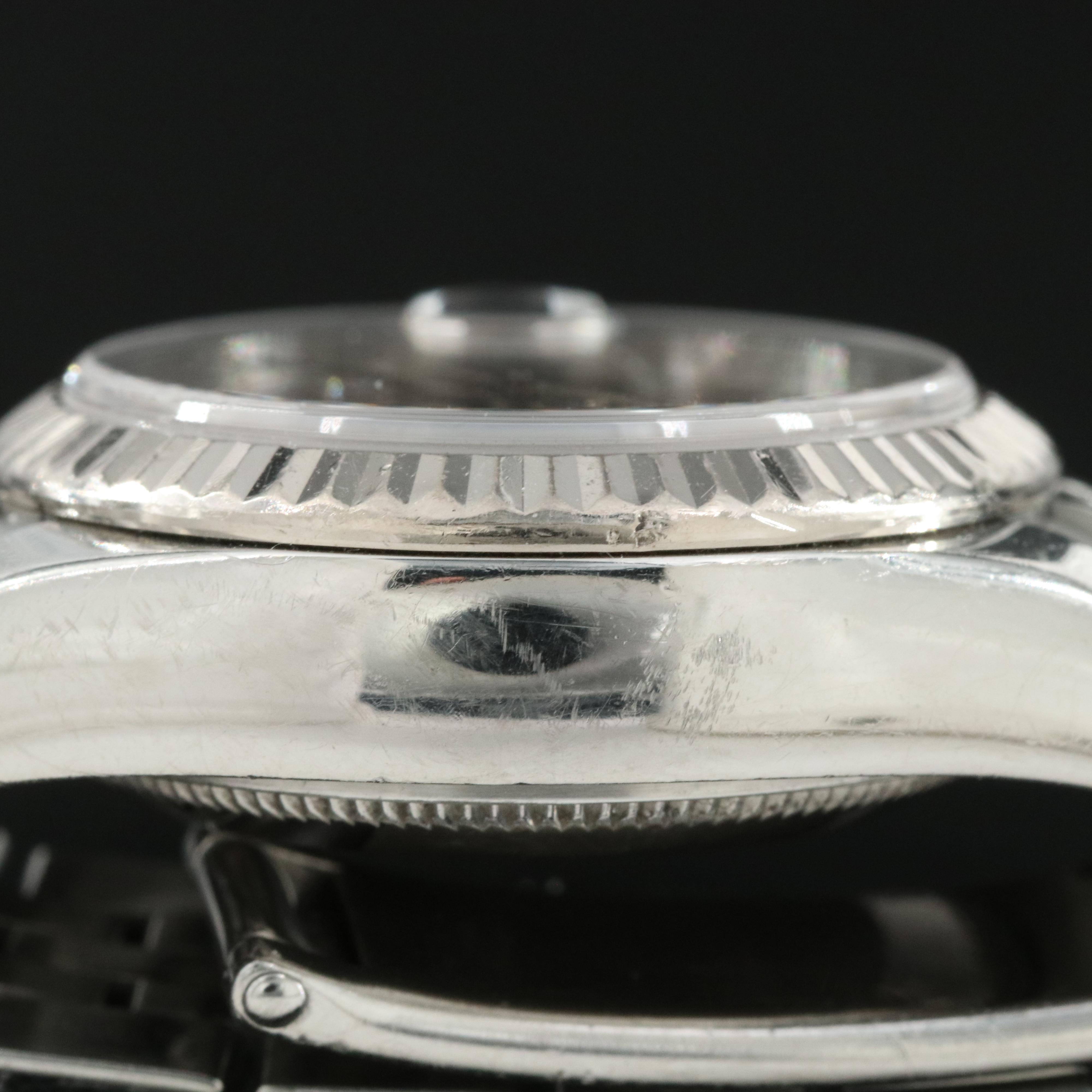 Rolex Factory Diamond Dial Datejust Automatic Watch