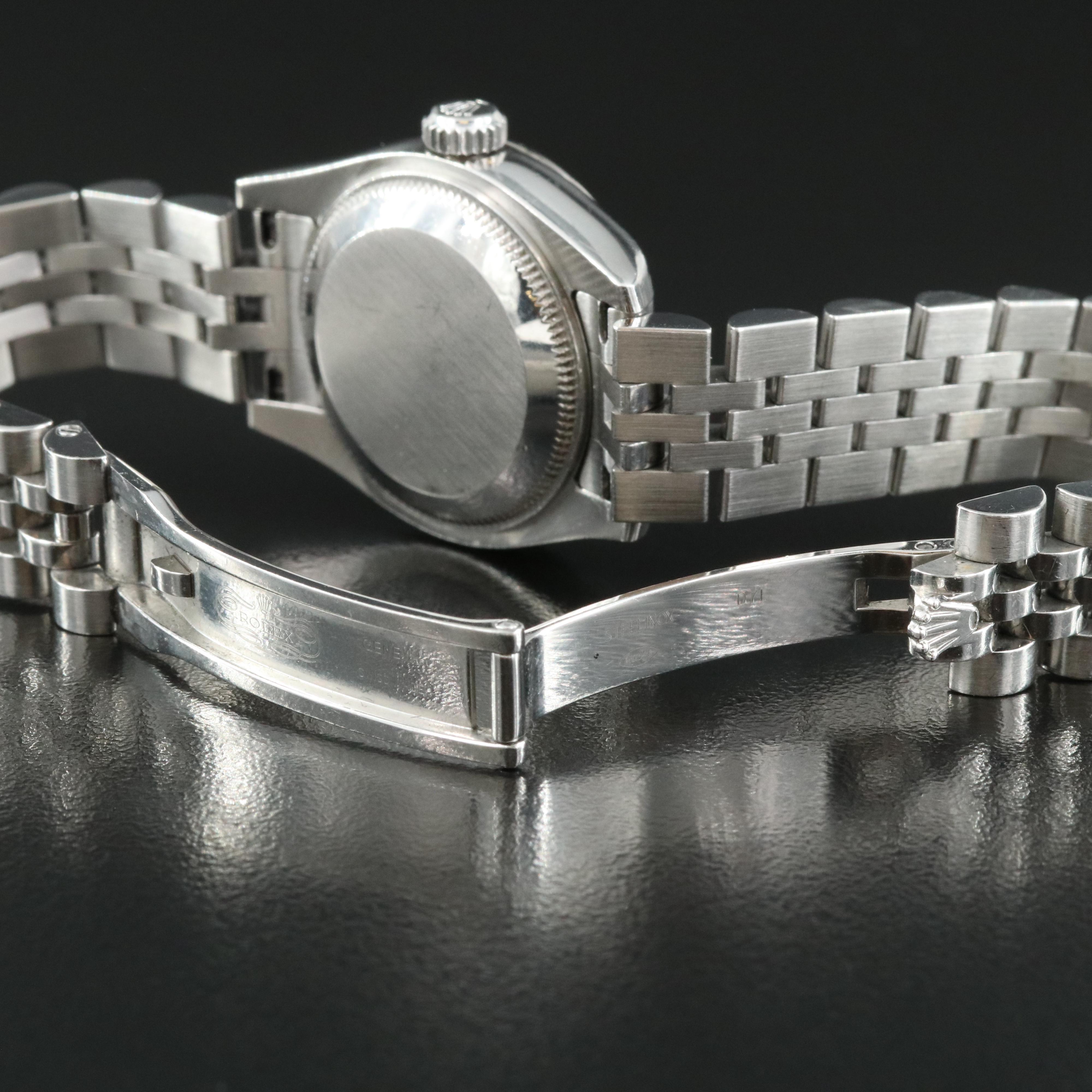 Rolex Factory Diamond Dial Datejust Automatic Watch