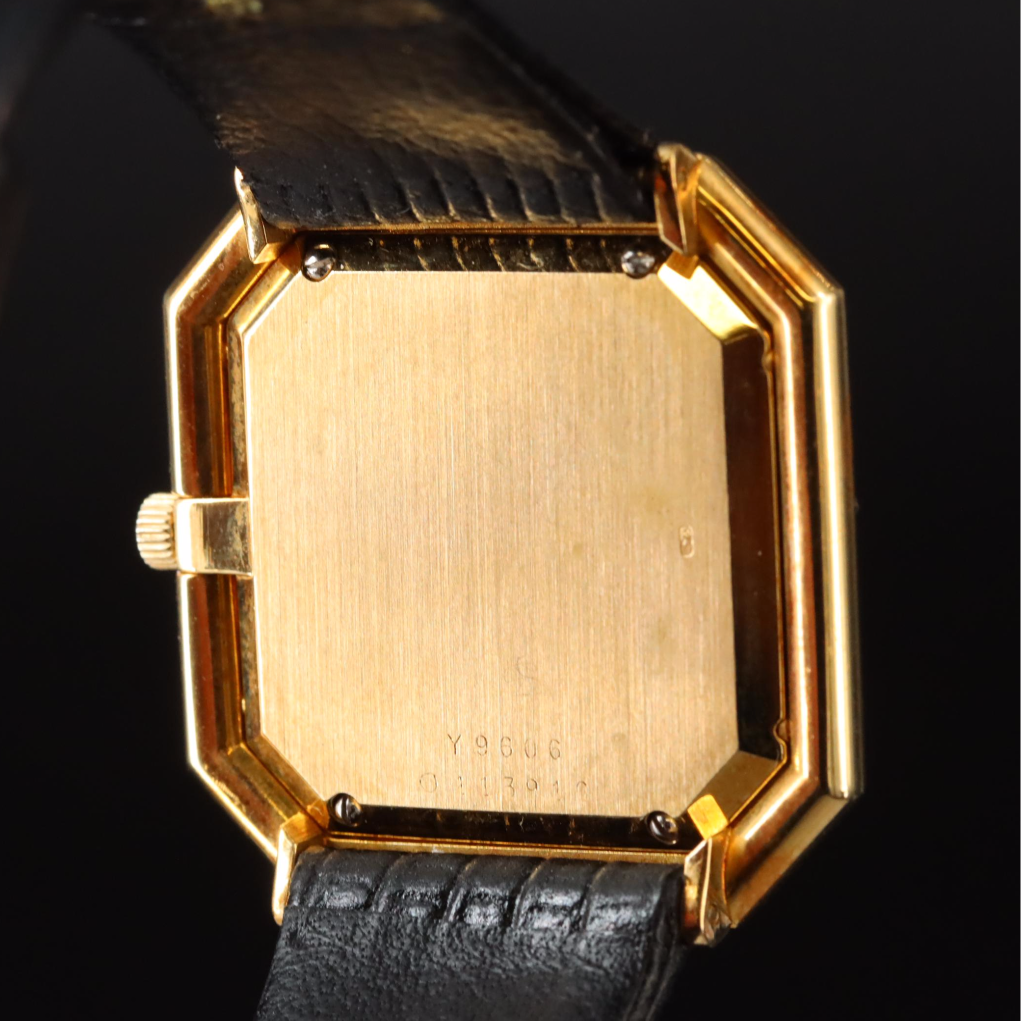 Vintage Bueche Girod 18K Yellow Gold Manual Wind Watch