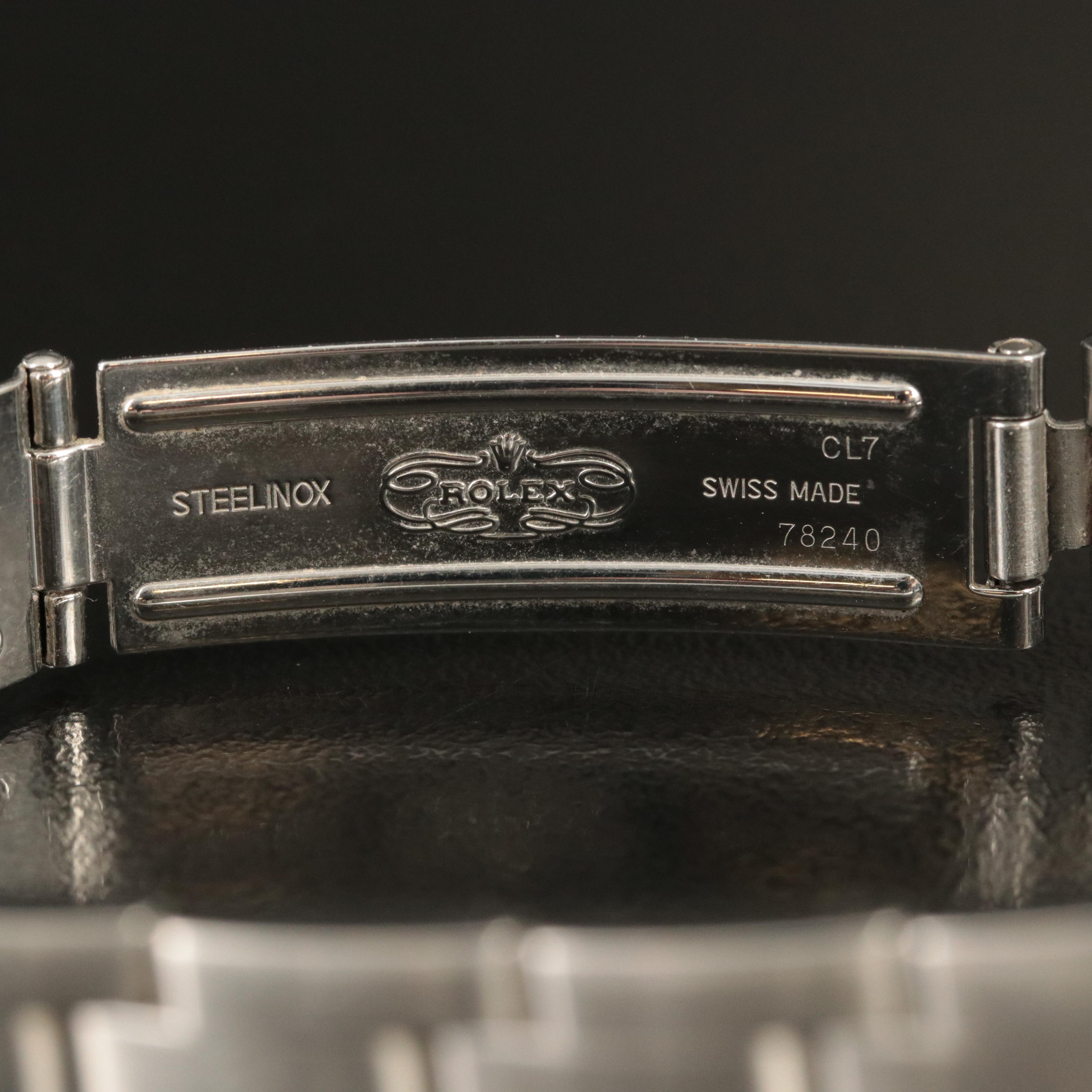 2004 Rolex 1.34 CTW Custom Diamond Dial Datejust Watch