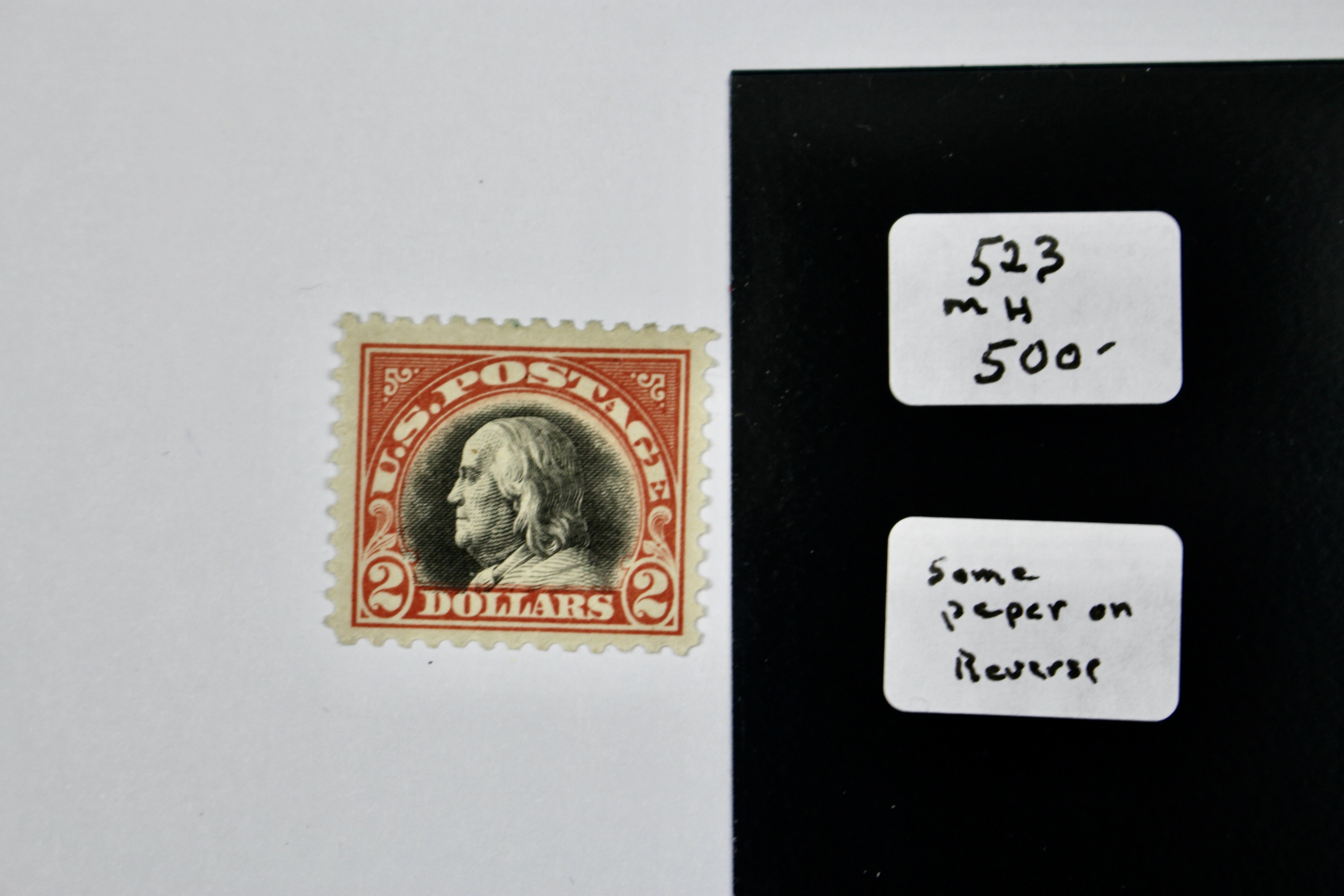 U.S. Scott #523 Mint Hinged Postage Stamp