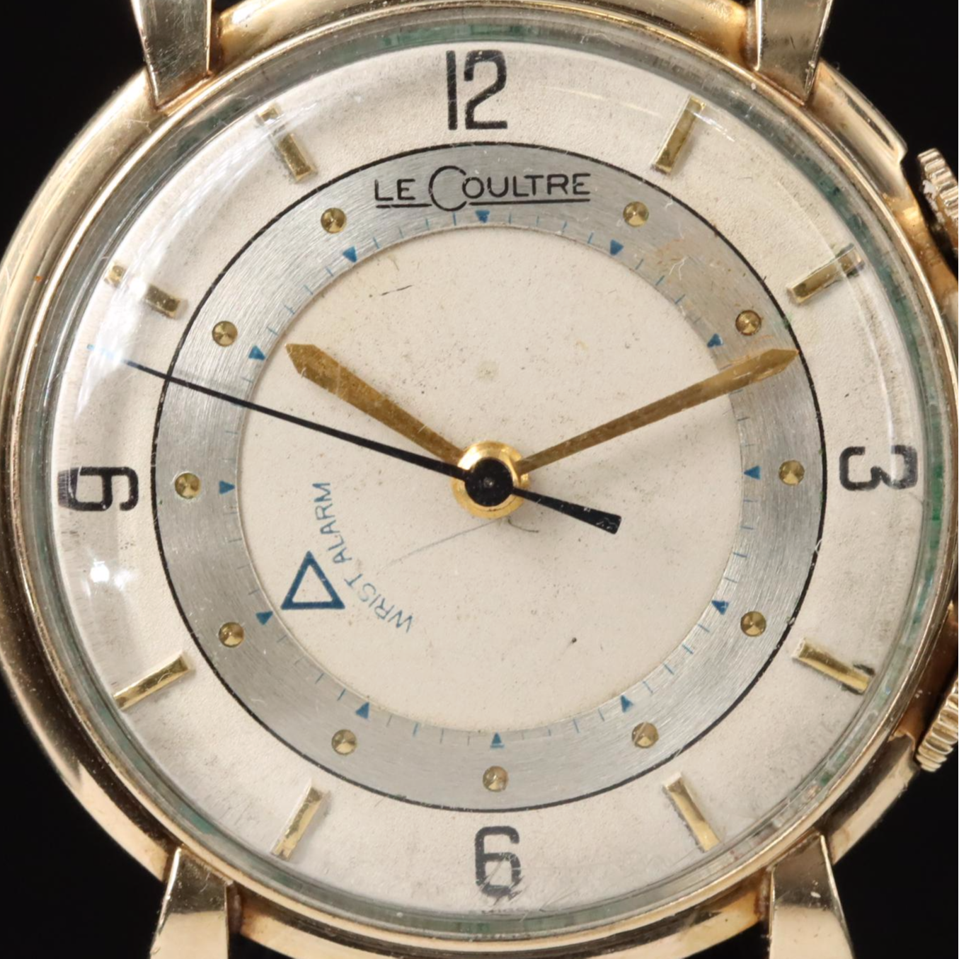 Vintage LeCoultre Watch and Alarm