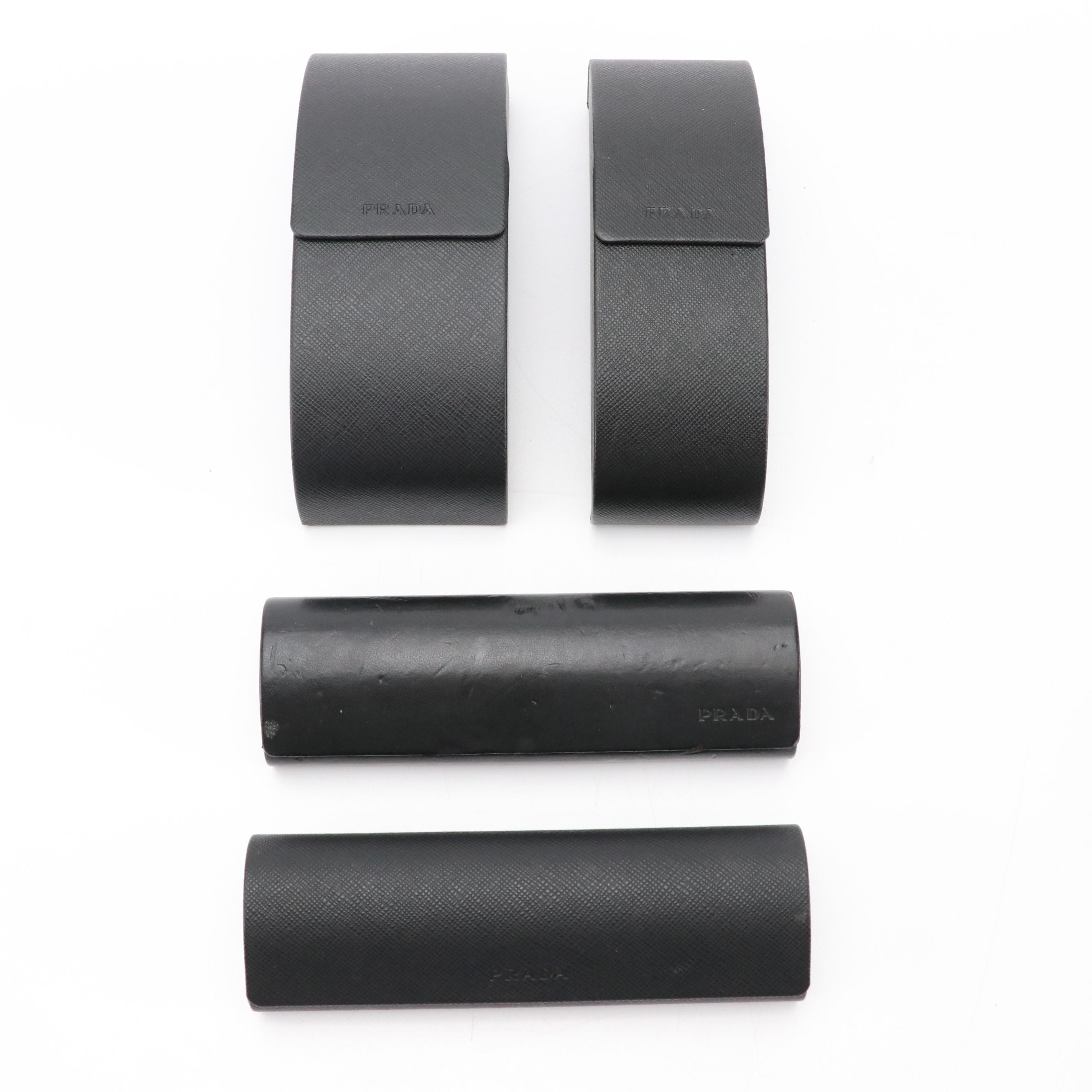 Prada VPR 19P, 19H, 53N, and 55G Prescription Eyeglasses with Cases