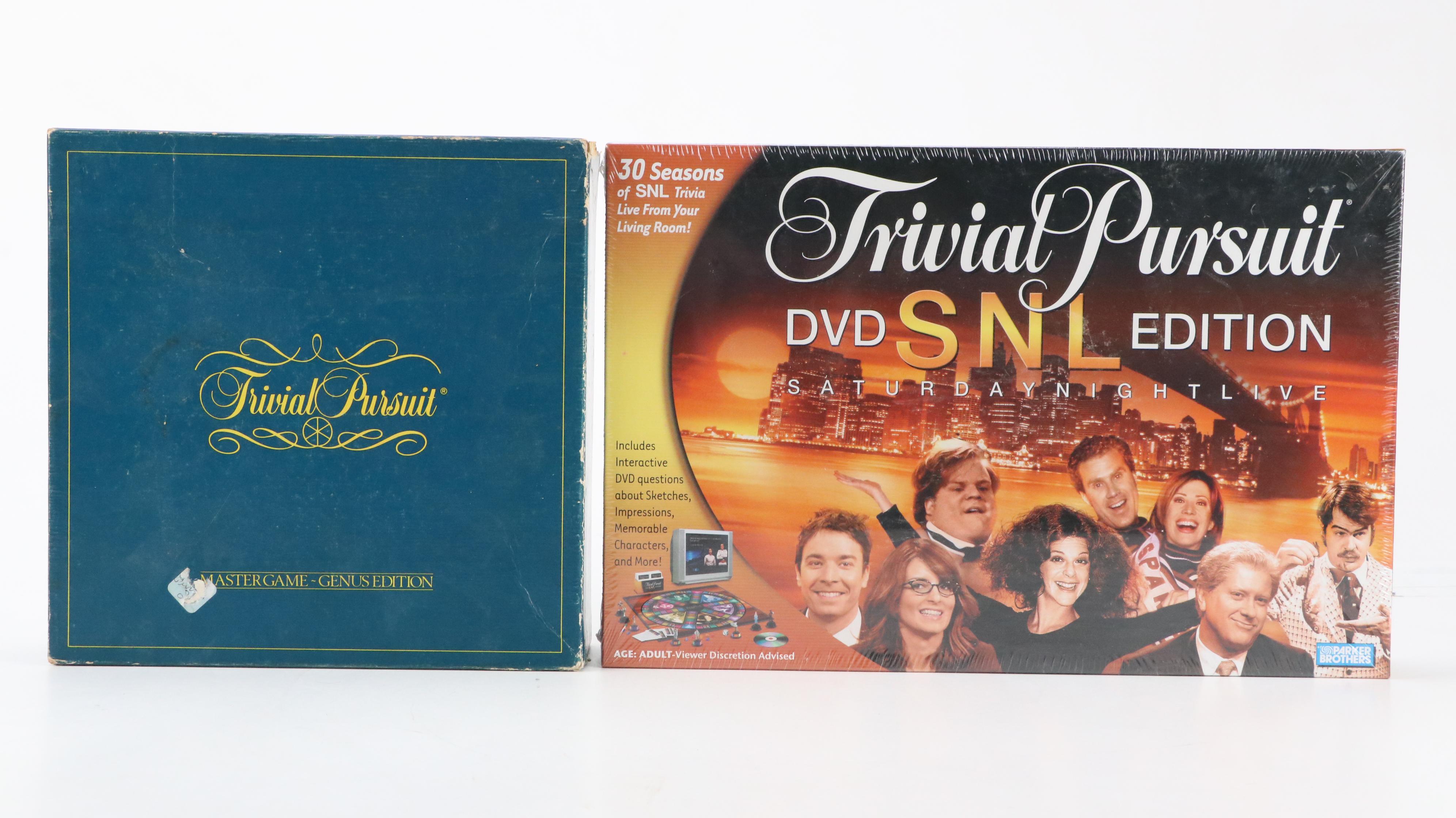 Parker Brothers NASCAR Monopoly, Horn Abbot Trivial Pursuit and More Games