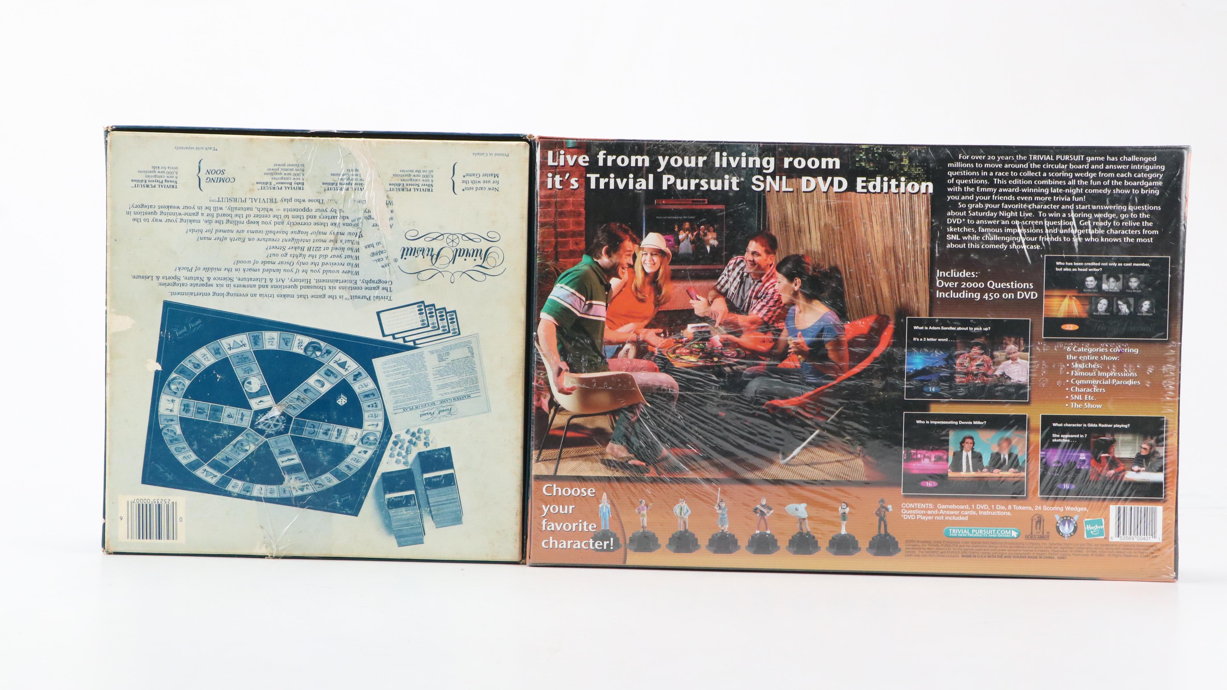 Parker Brothers NASCAR Monopoly, Horn Abbot Trivial Pursuit and More Games