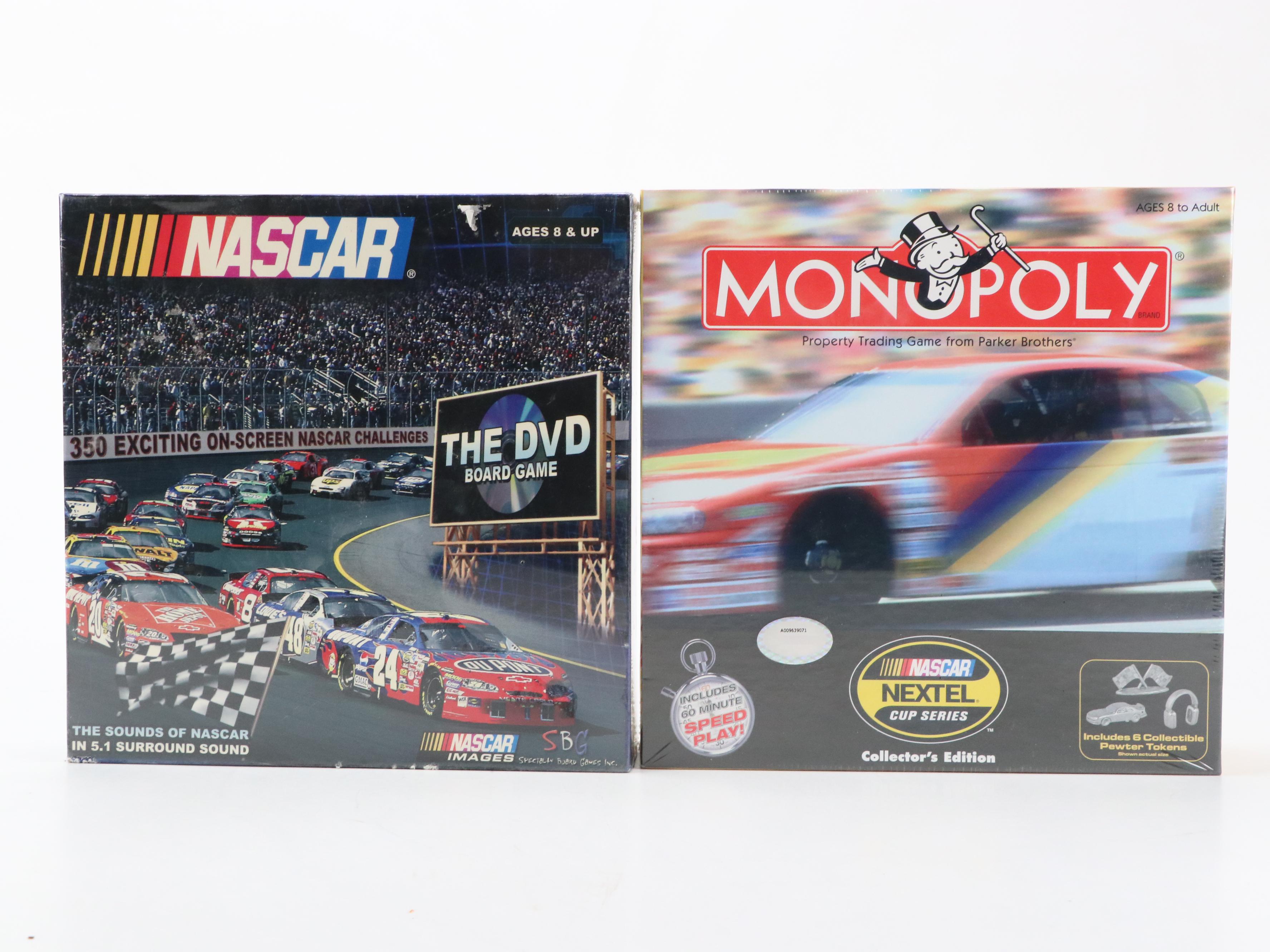 Parker Brothers NASCAR Monopoly, Horn Abbot Trivial Pursuit and More Games