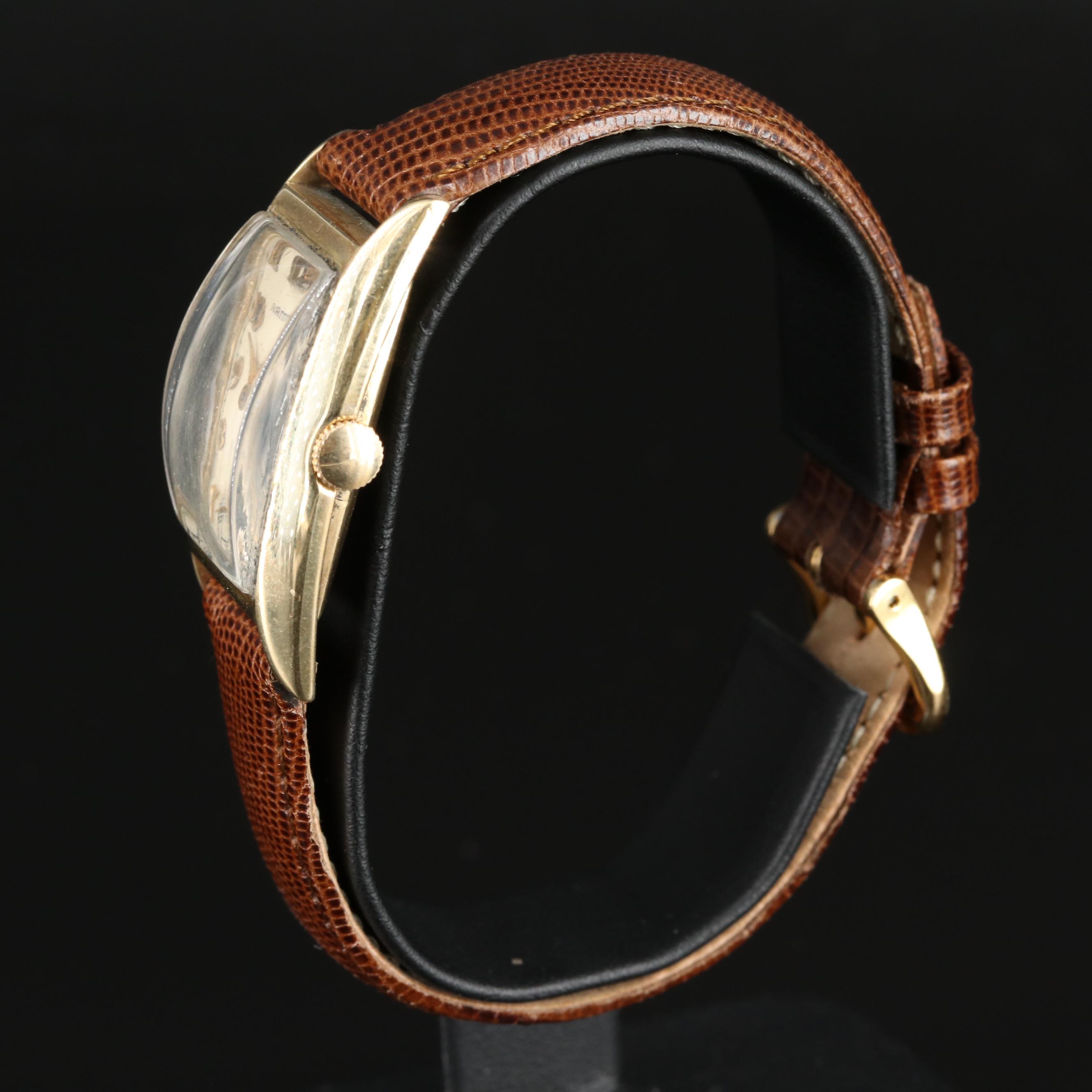 1939 14K Hamilton Tank Shape Watch